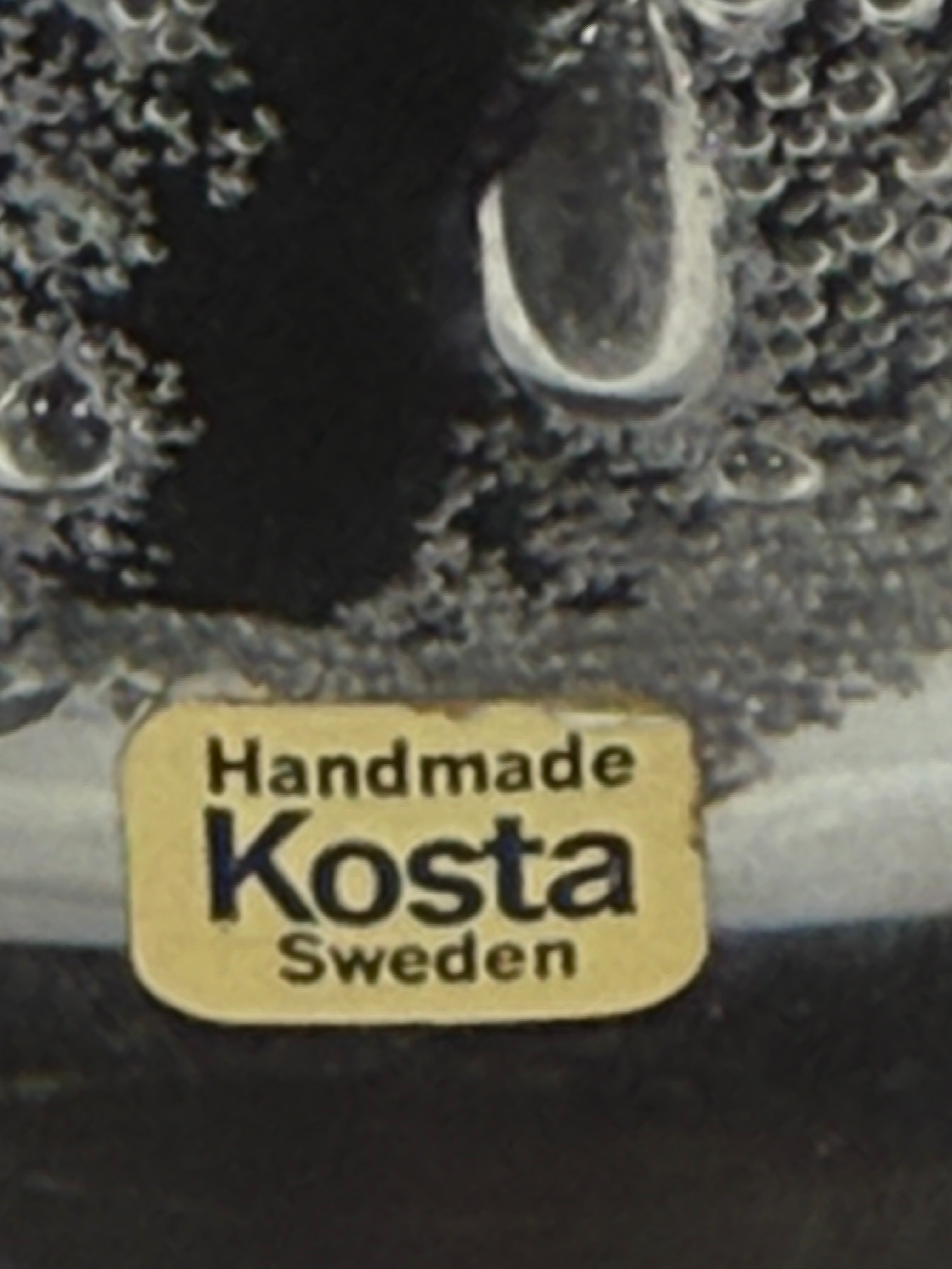 Vintage Kosta “Karla” 47821 Art Glass Vase by Vicke Lindstrand – Sweden