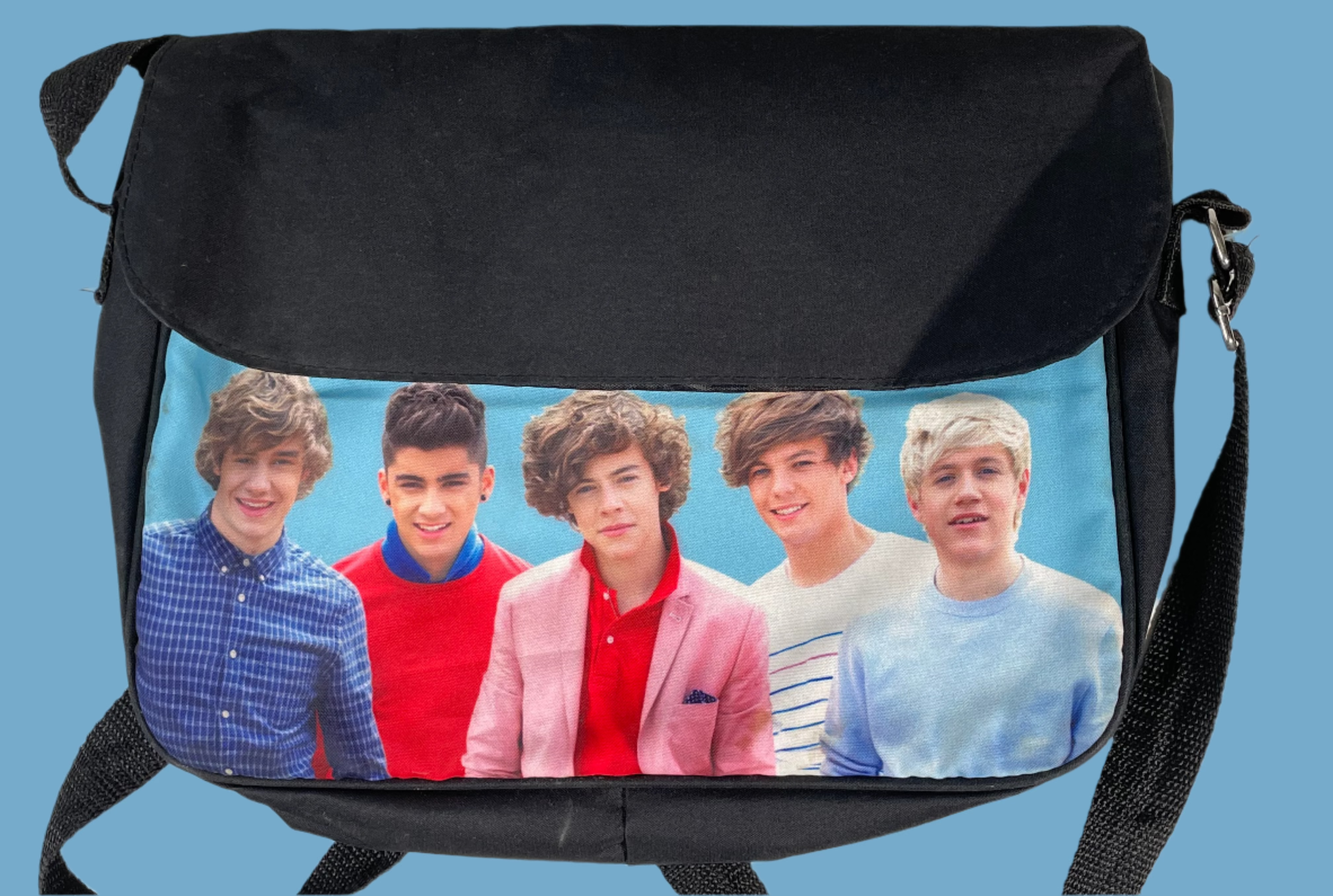 Rare One Direction Collectible Photo Satchel Bag – A Must-Have for Any Directioner!