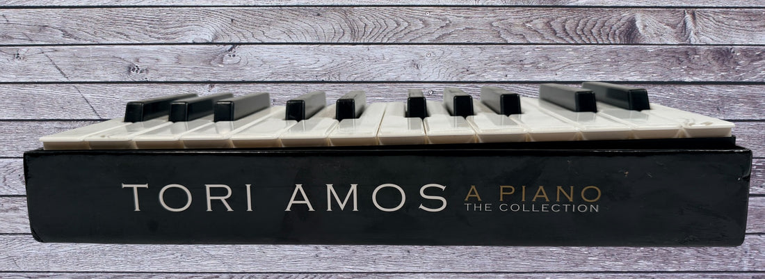 Complete Tori Amos A Piano The Collection 5CD deluxe Rhino box set with piano-key packaging and bonus B-sides in very good condition.
