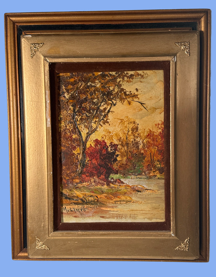 1950s Lackzo Artist, Oil Painting 
