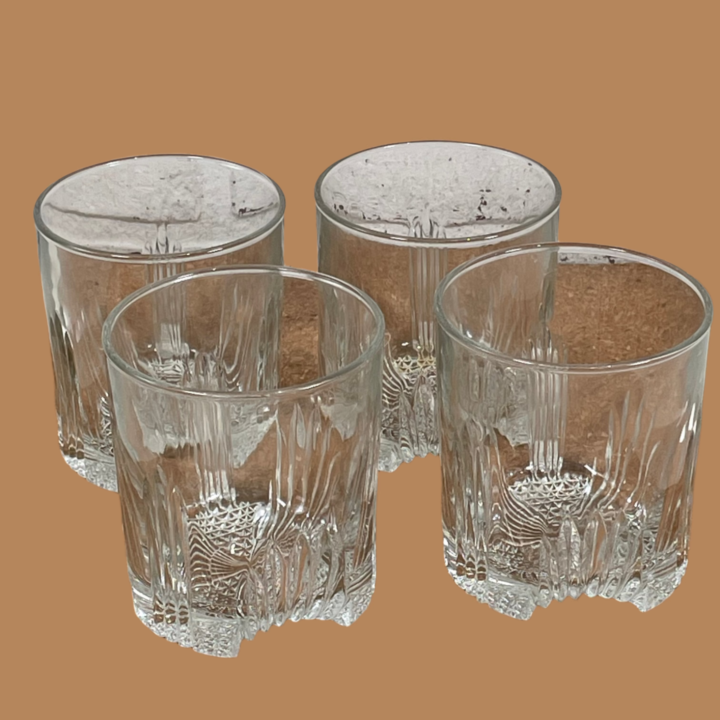 Bormioli Rocco Selecta Crystal Whiskey Glasses – Set of 4 | Made in Italy