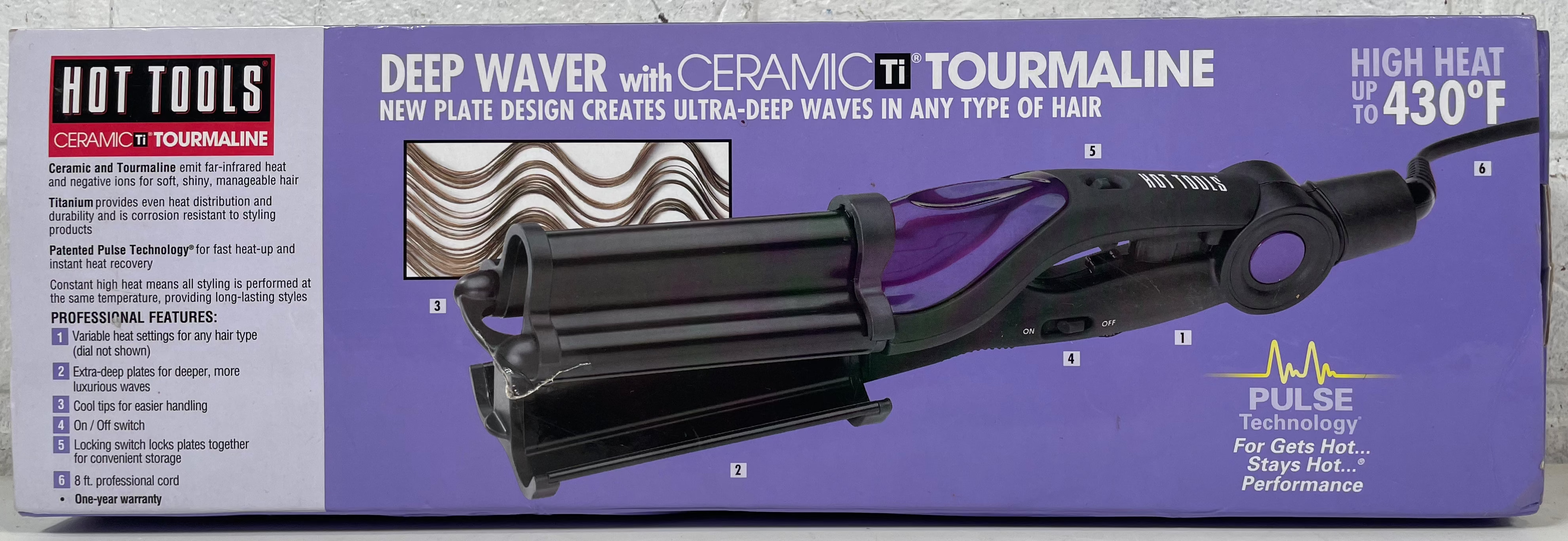Hot Tools® Professional Deep Waver CN2179 – Salon Waves at Home.