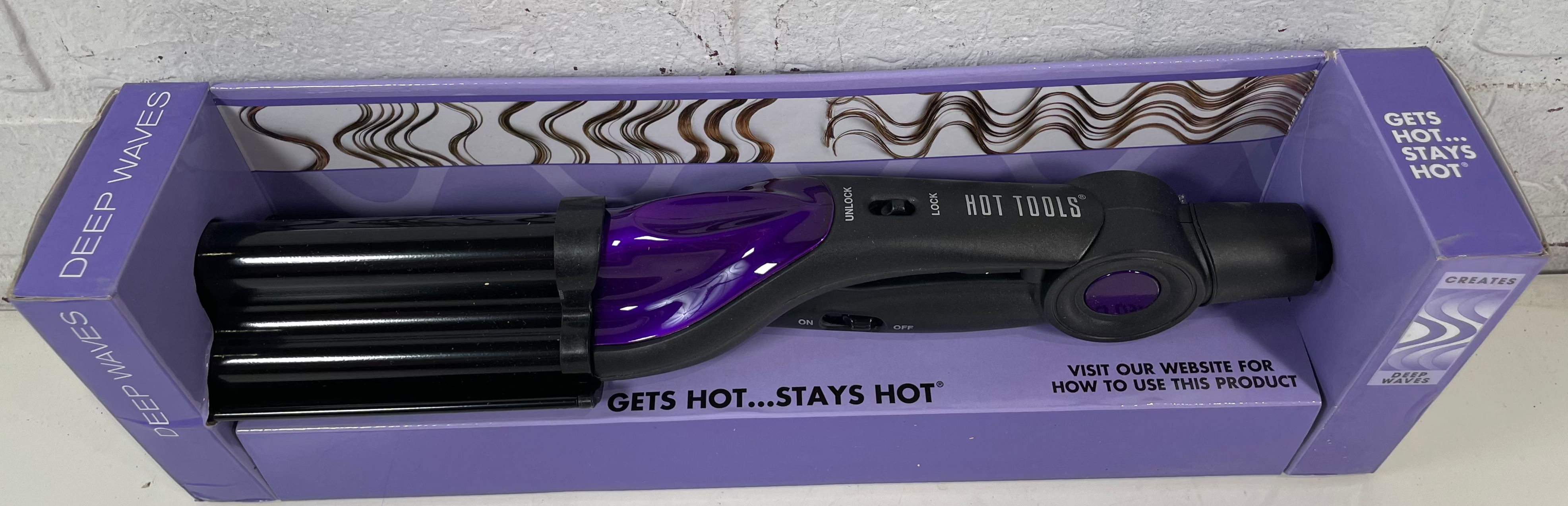 Hot Tools® Professional Deep Waver CN2179 – Salon Waves at Home.