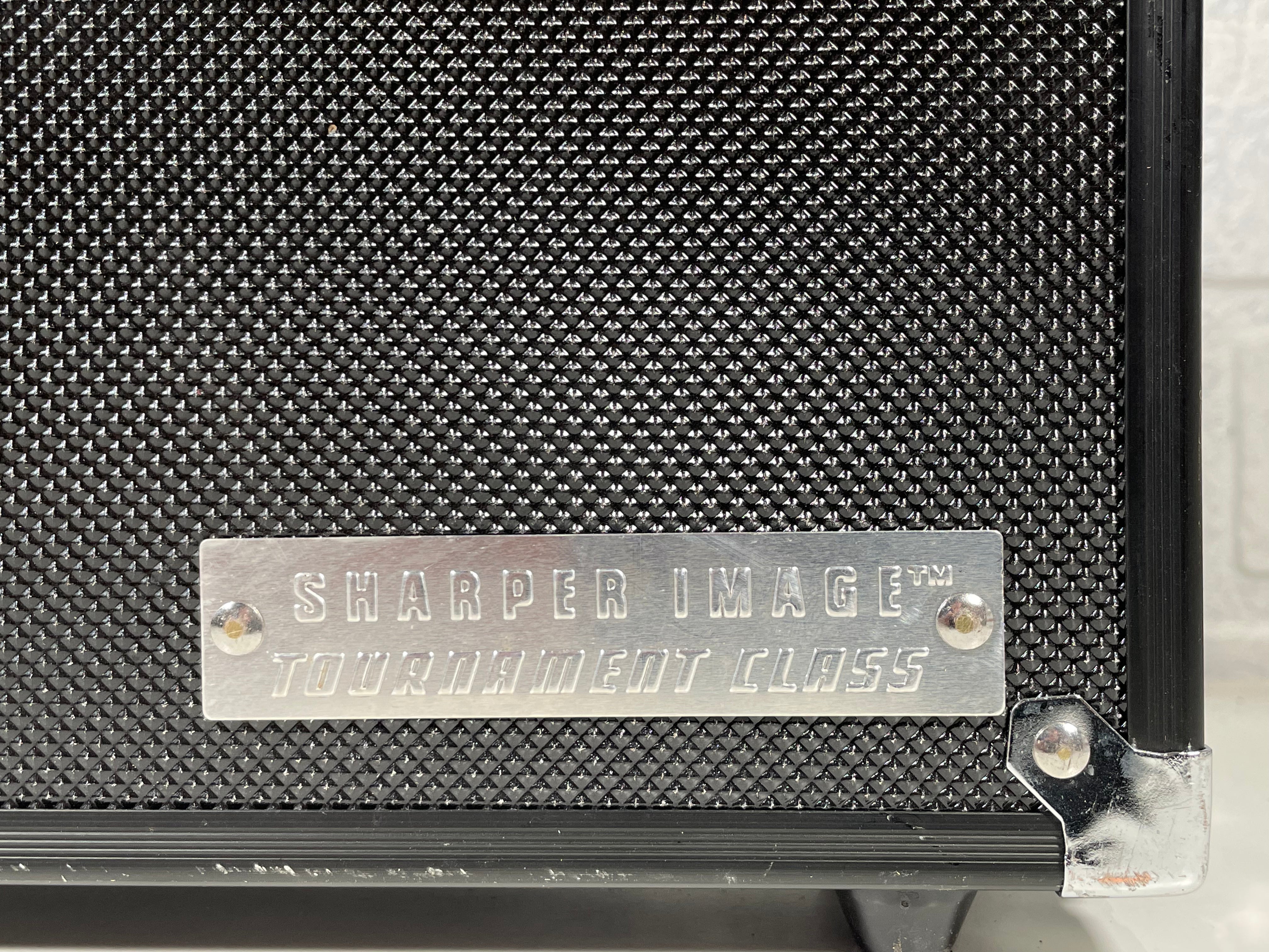 Sharper Image Tournament Class Poker Chip Set w/Dice and Carrying Case