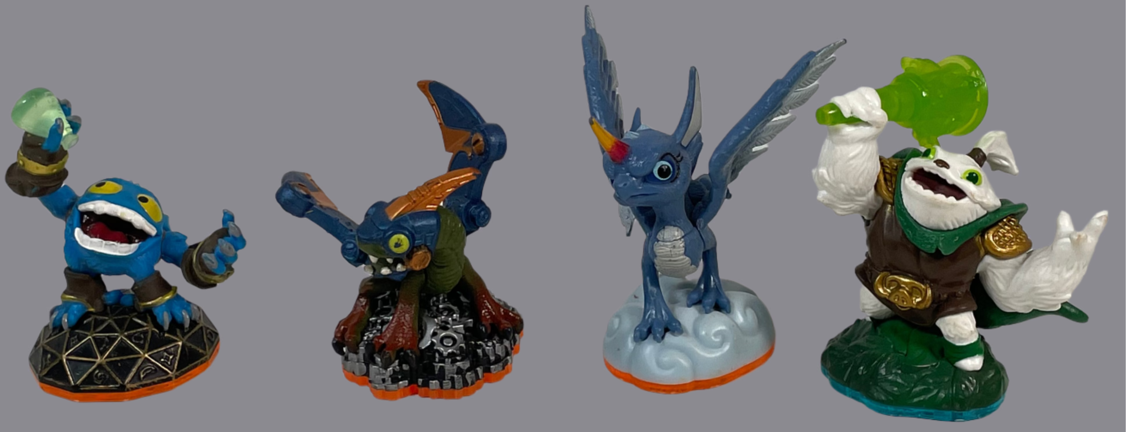 Lot Activision Skylanders – Entièrement fonctionnel – 11 figurines – Superbe mélange d'éléments et de séries
