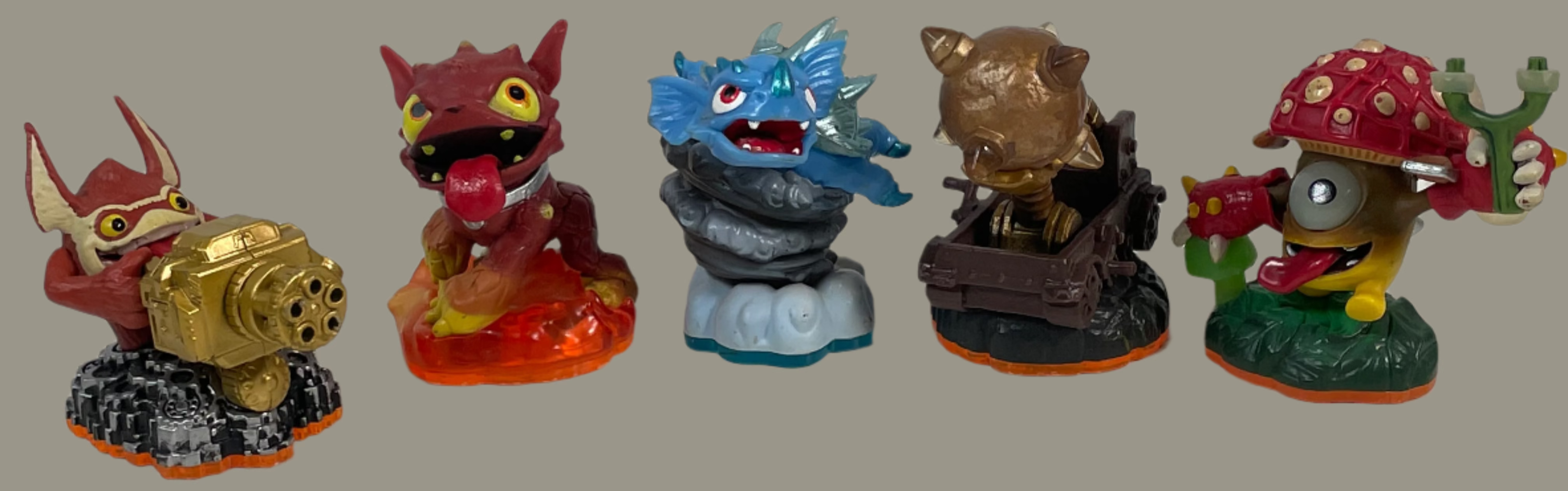 Lot Activision Skylanders – Entièrement fonctionnel – 11 figurines – Superbe mélange d'éléments et de séries