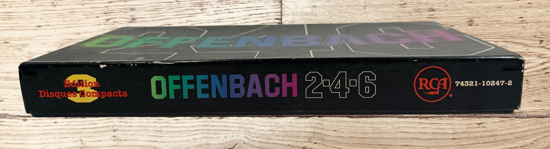 Rare Offenbach 2,4,6 3CD Québec rock box set from 1992 complete with booklet and original collector slipcase. Vintage RCA/BMG anthology release