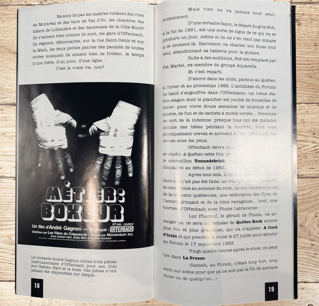 Rare Offenbach 2,4,6 3CD Québec rock box set from 1992 complete with booklet and original collector slipcase. Vintage RCA/BMG anthology release