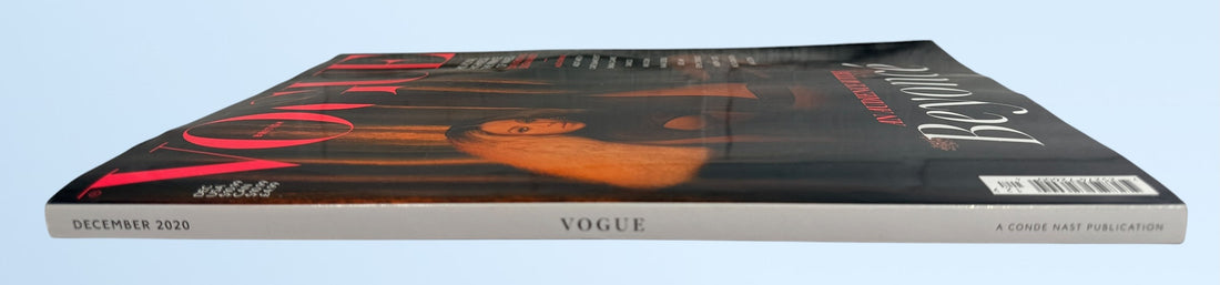 British Vogue December 2020 magazine featuring Beyoncé Knowles and Edward Enninful with fashion editorials and celebrity features.