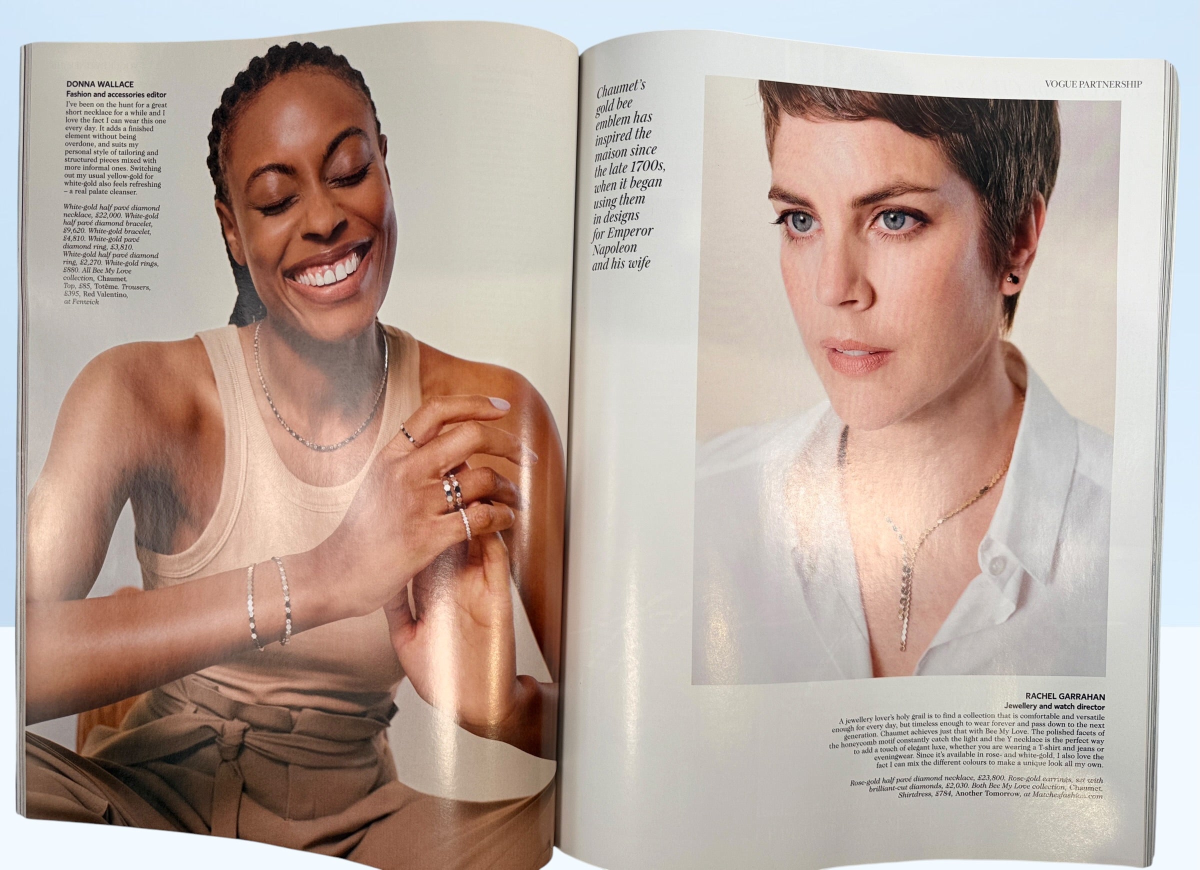 British Vogue December 2020 magazine featuring Beyoncé Knowles and Edward Enninful with fashion editorials and celebrity features.
