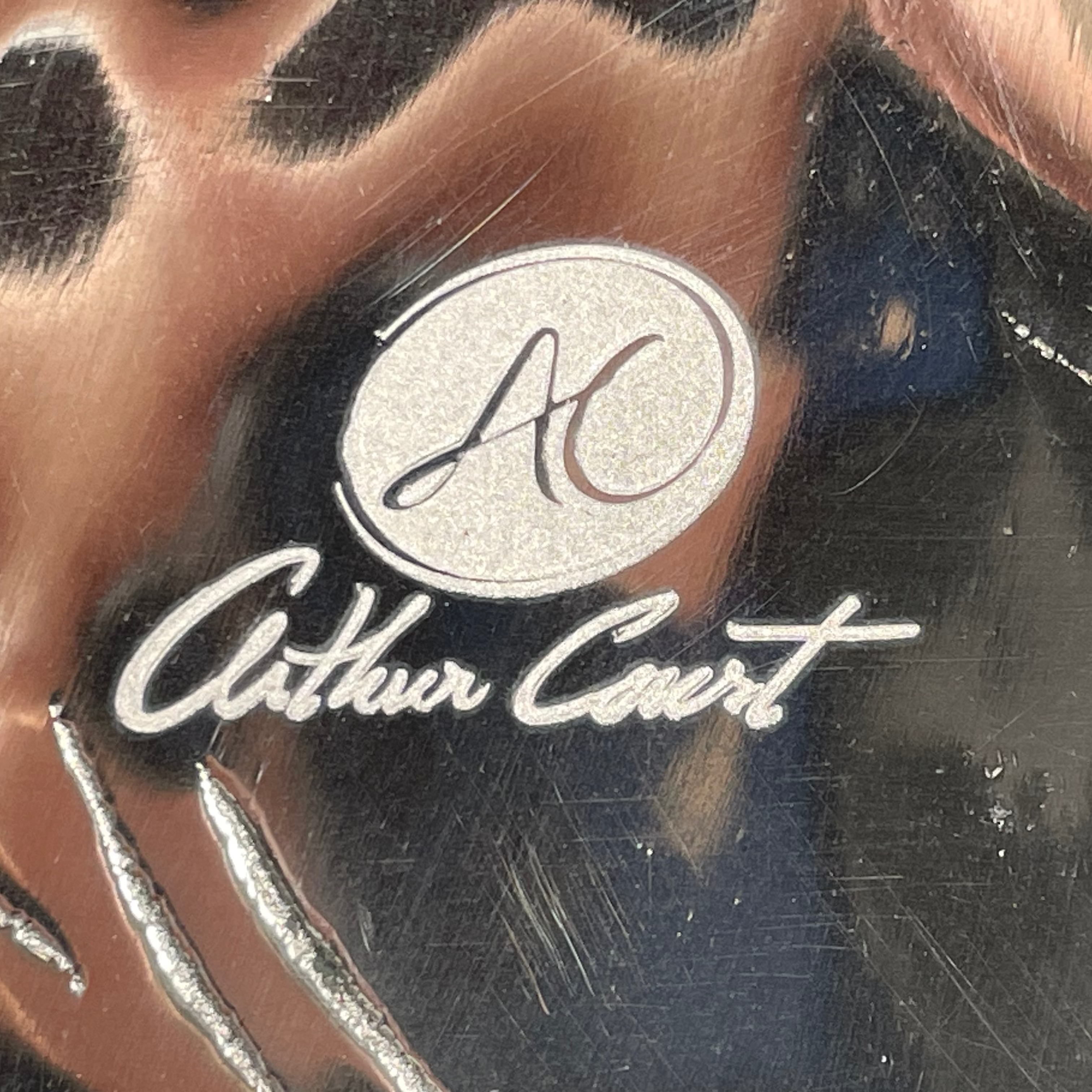 Arthur Court Safari Tray – Embossed Aluminum Elephants