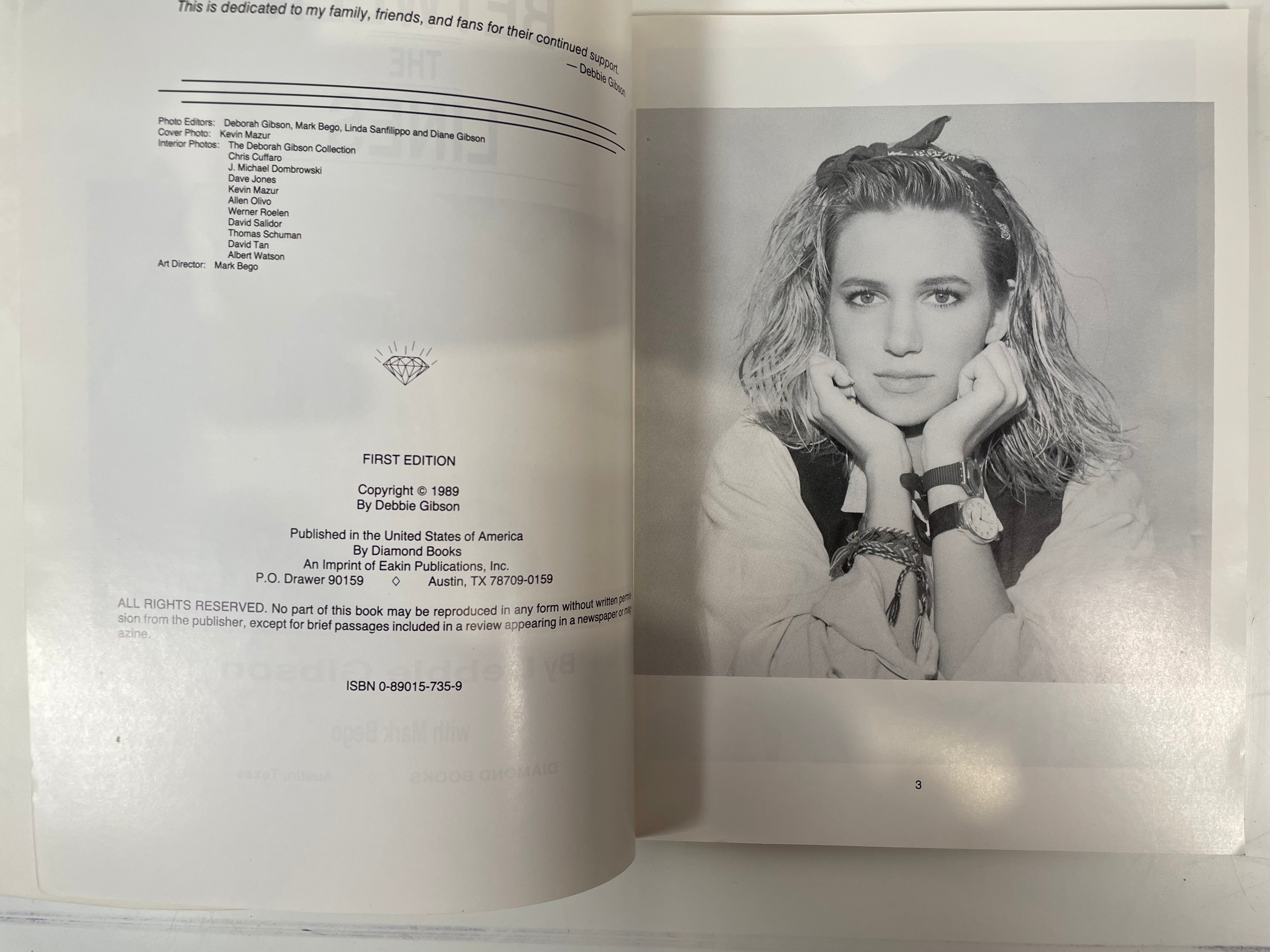 Debbie Gibson: Between the Lines by Mark Bego (1989) – 100 Photos, TPB