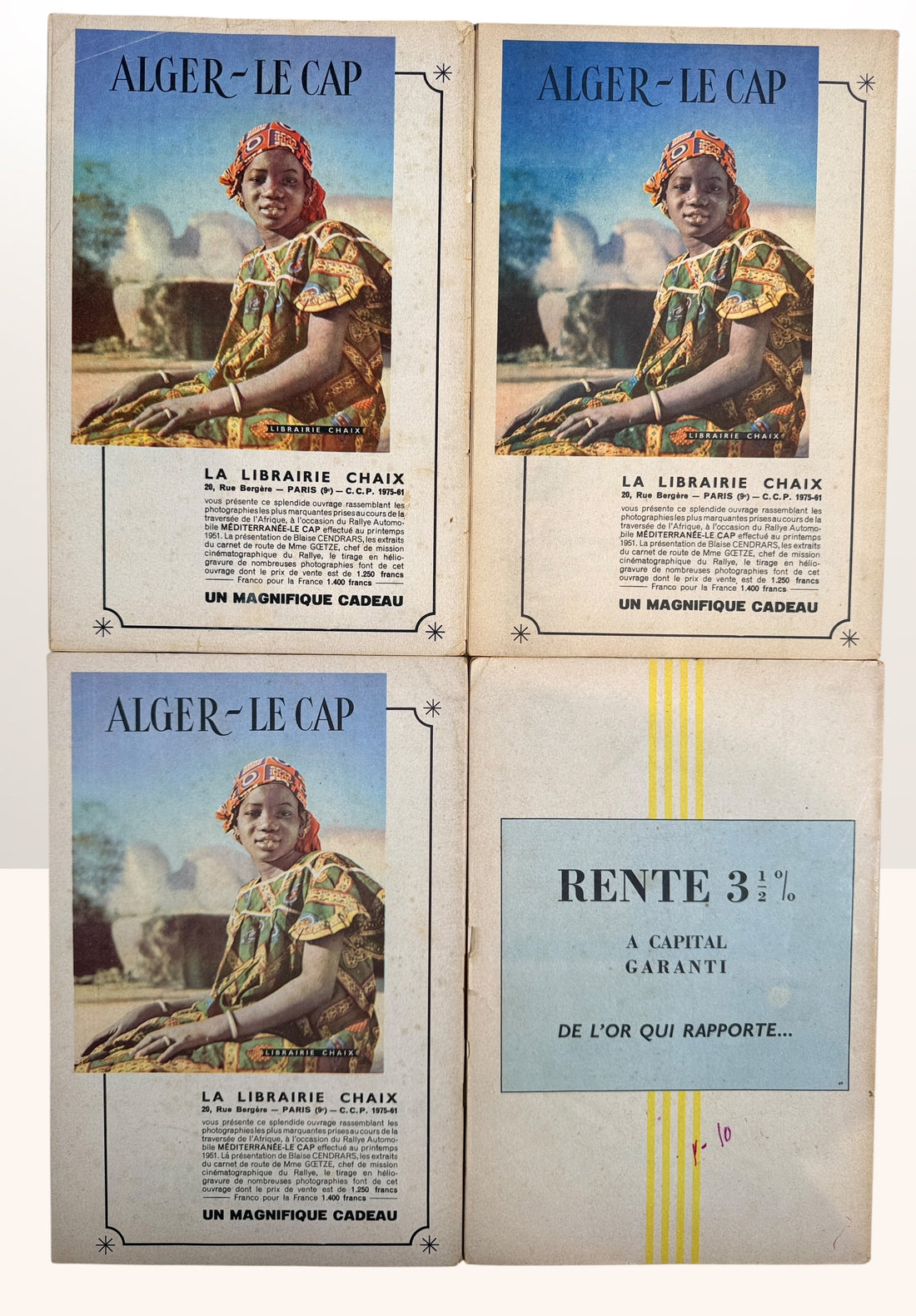 Complete 1951–1952 Géographia magazine set from France featuring stunning mid-century travel photography, world culture imagery, and collectible Paris-published ephemera.