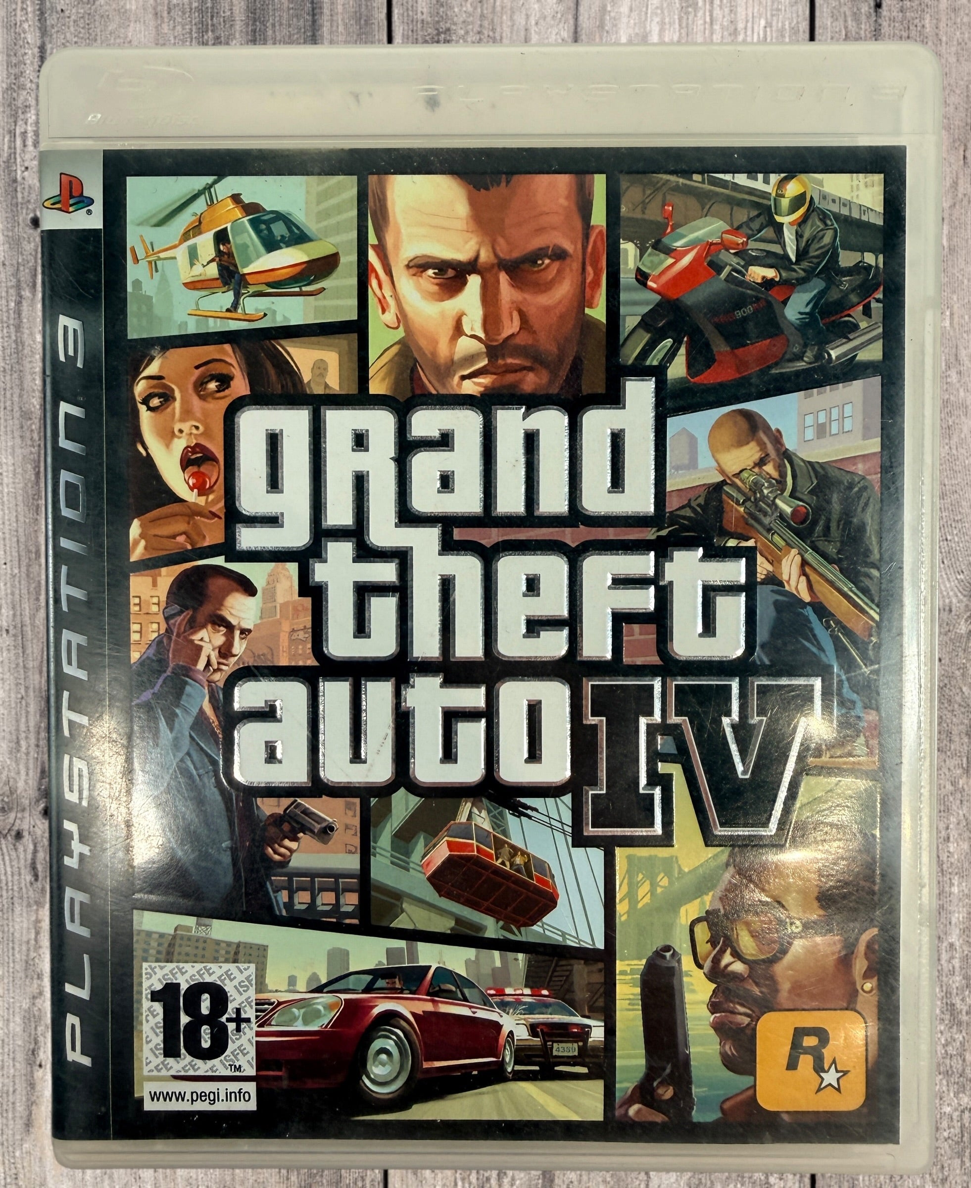 Grand Theft Auto IV, PS3 Complete In Box, PAL French Edition.