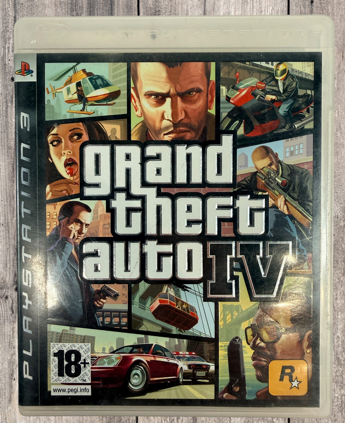 Grand Theft Auto IV, PS3 Complete In Box, PAL French Edition.