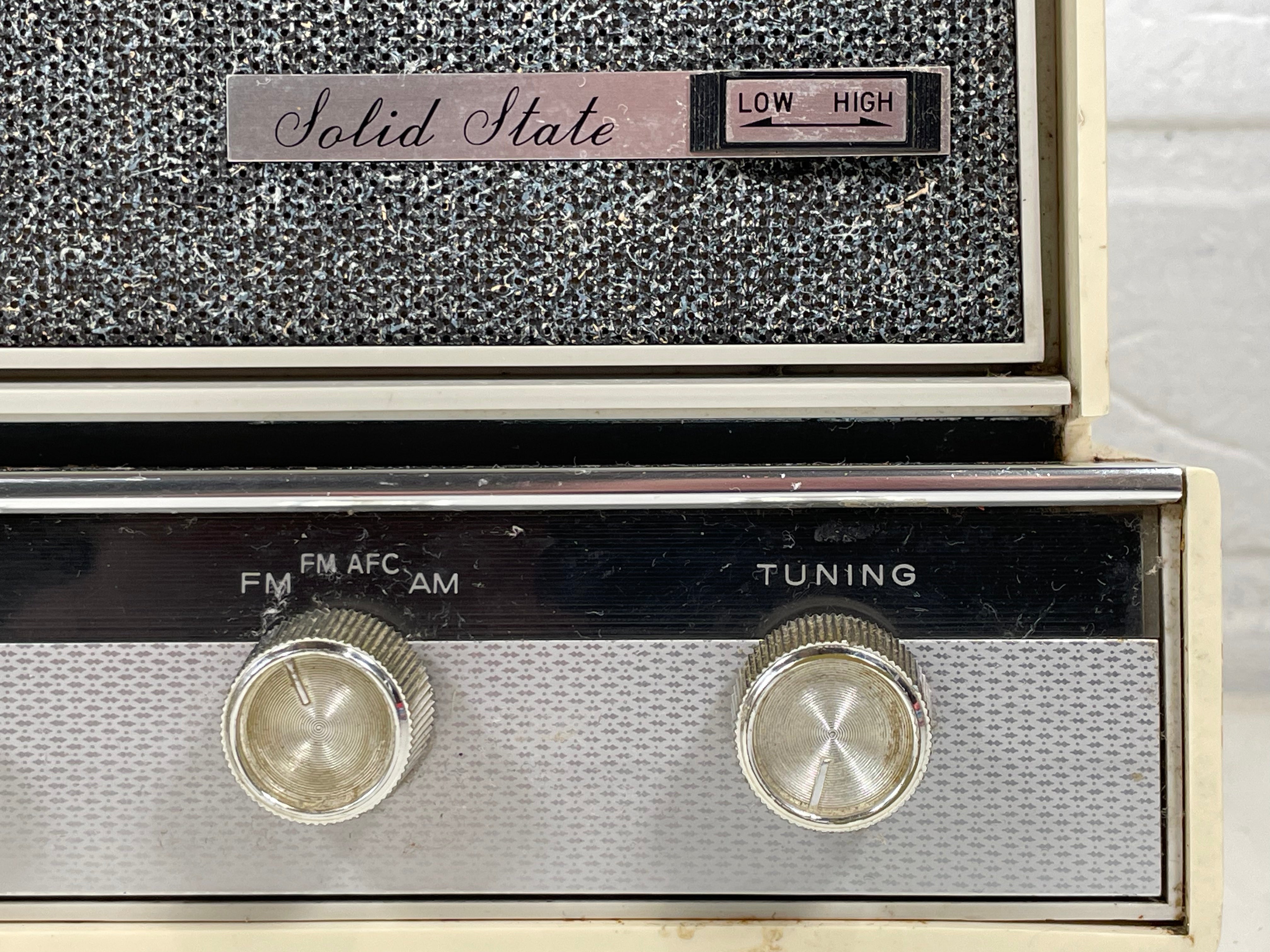 Vintage Panasonic RC-615 Solid State FM/AM Clock Radio | Fully Functional | Made in Japan (c.1968)