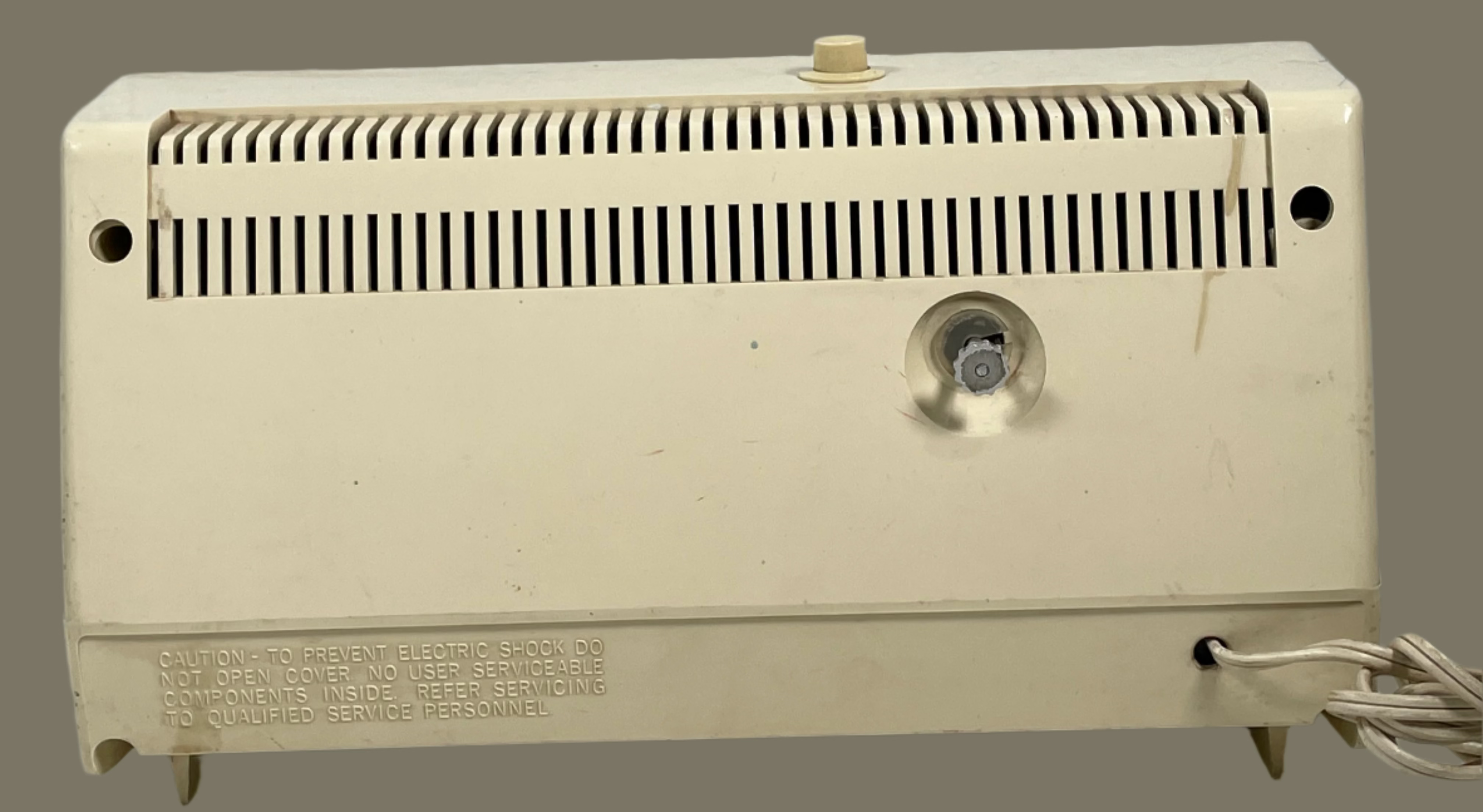 Vintage Panasonic RC-615 Solid State FM/AM Clock Radio | Fully Functional | Made in Japan (c.1968)