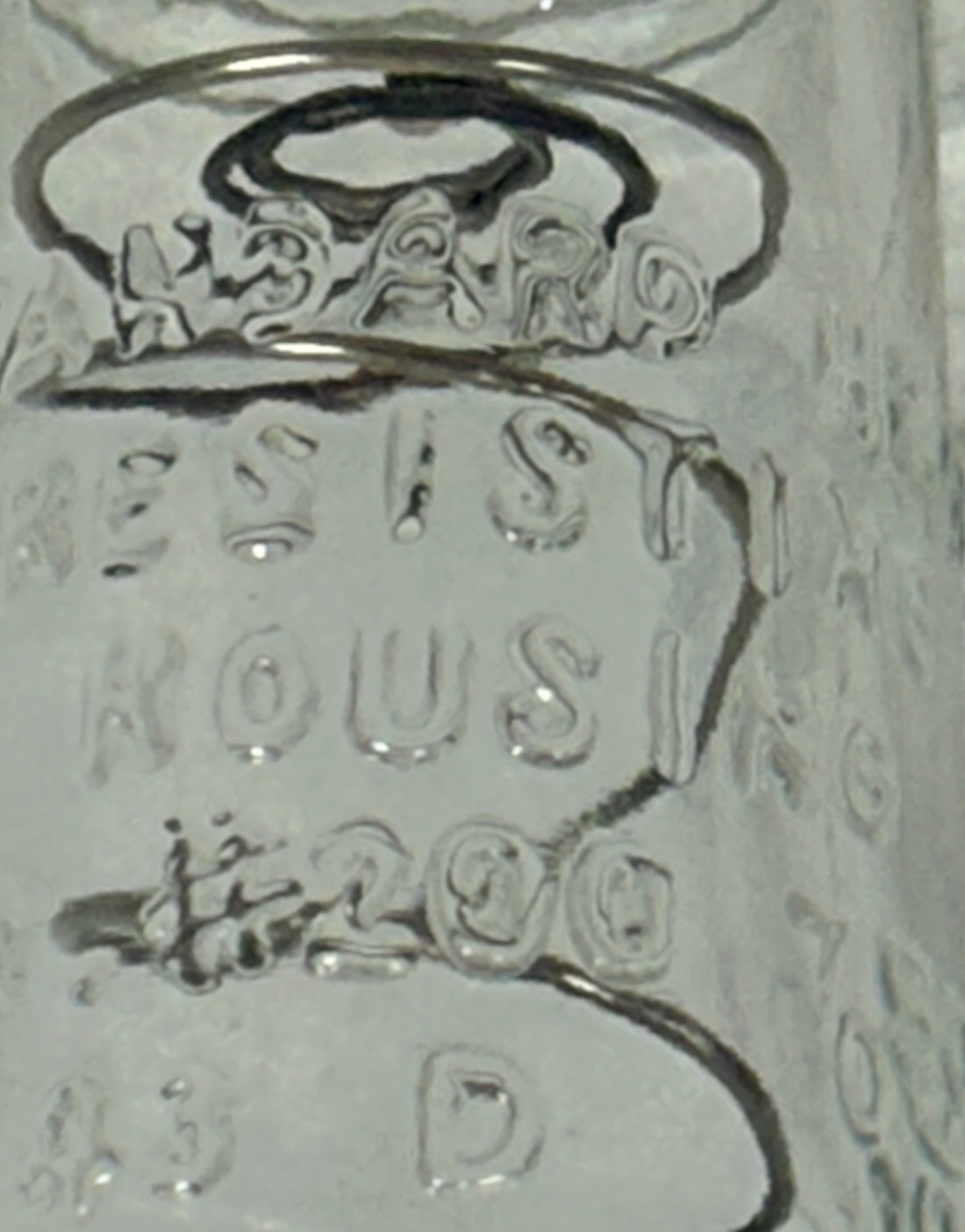 Vintage Neon Sign Glass Insulator Housing #200, 7500V, Set of 4.