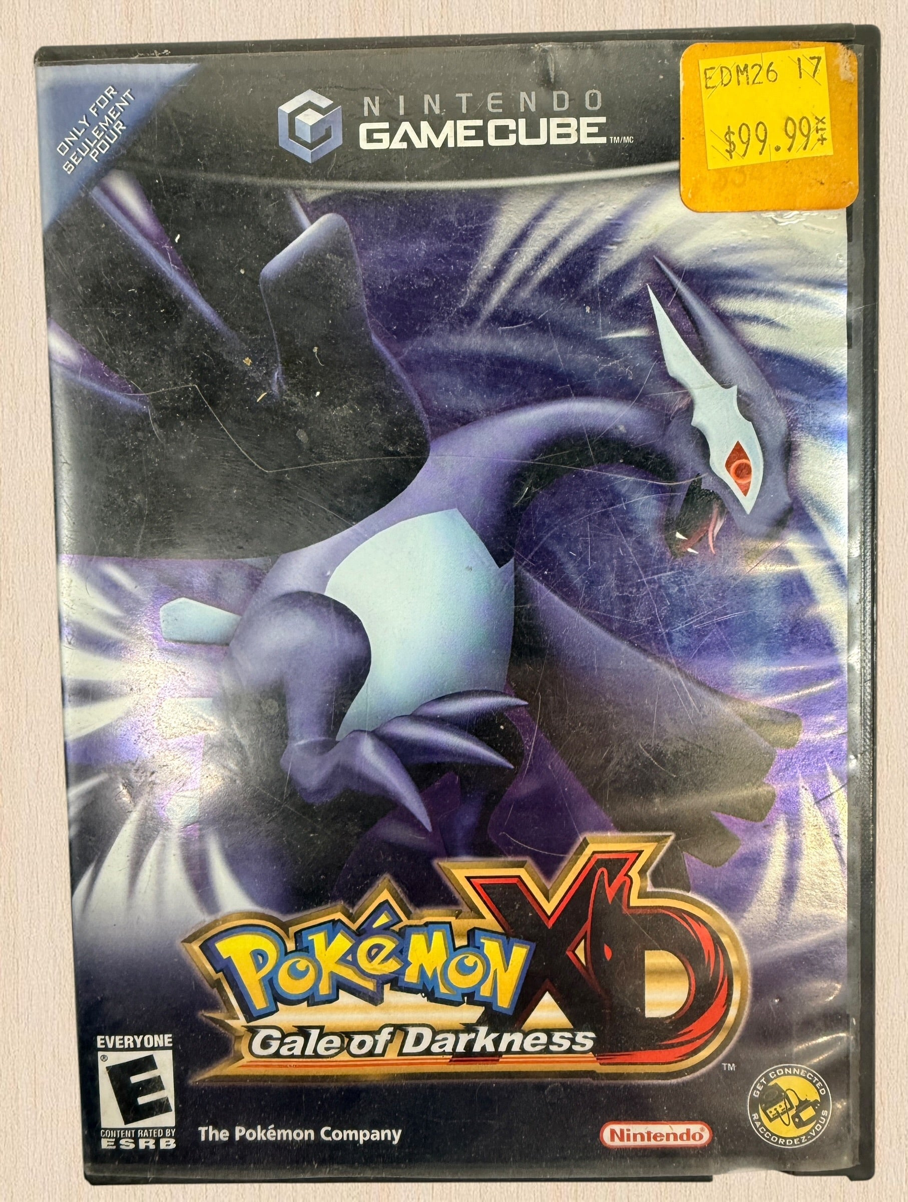 Authentic Pokémon XD Gale of Darkness for Nintendo GameCube. Includes original disc and case. Rare and collectible Pokémon RPG title from 2005.