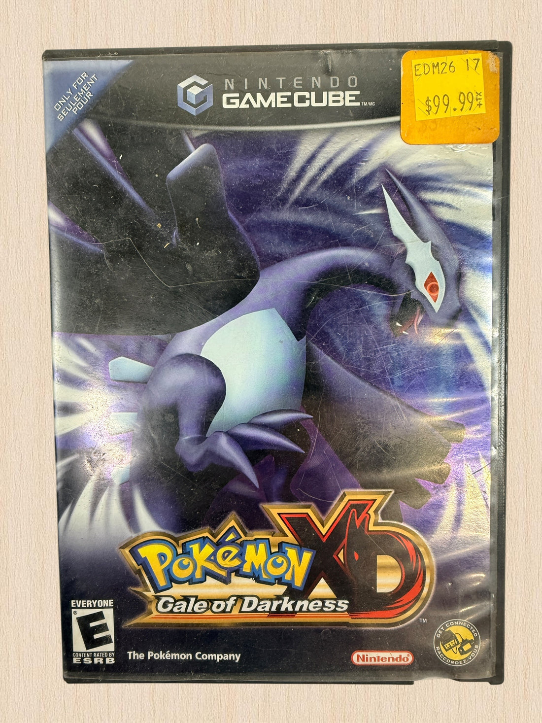 Authentic Pokémon XD Gale of Darkness for Nintendo GameCube. Includes original disc and case. Rare and collectible Pokémon RPG title from 2005.