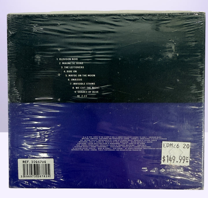 Sealed 2015 AaRON We Cut The Night deluxe French CD edition in collectible hardcover digibook packaging.