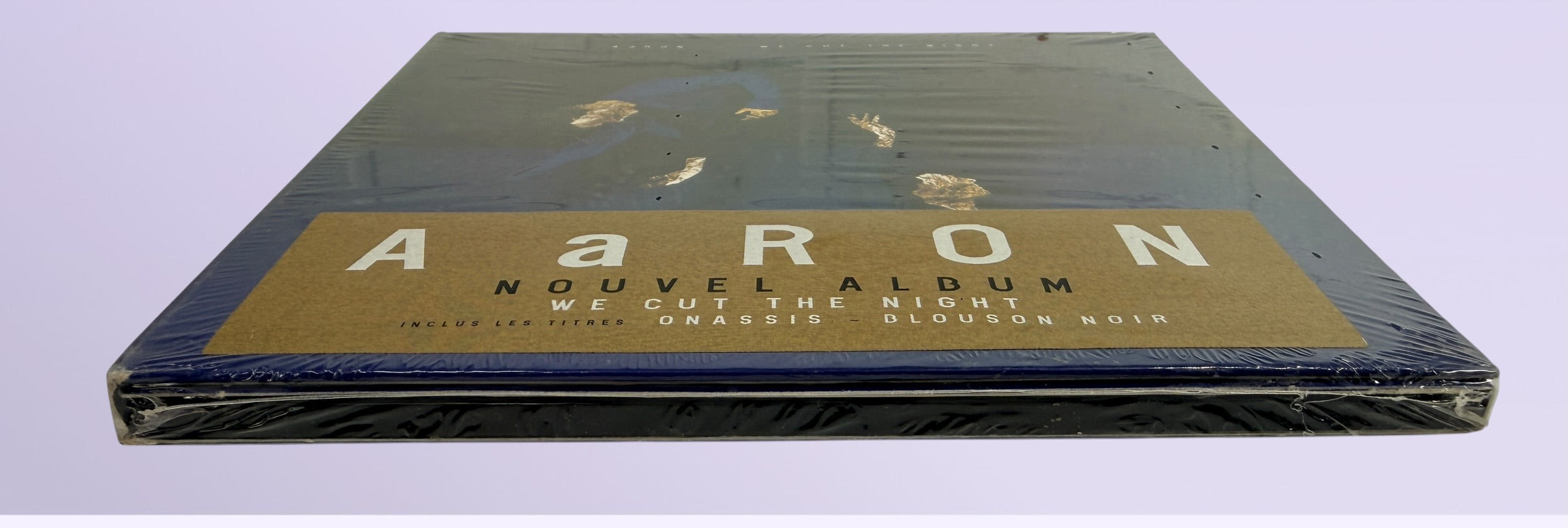 Sealed 2015 AaRON We Cut The Night deluxe French CD edition in collectible hardcover digibook packaging.