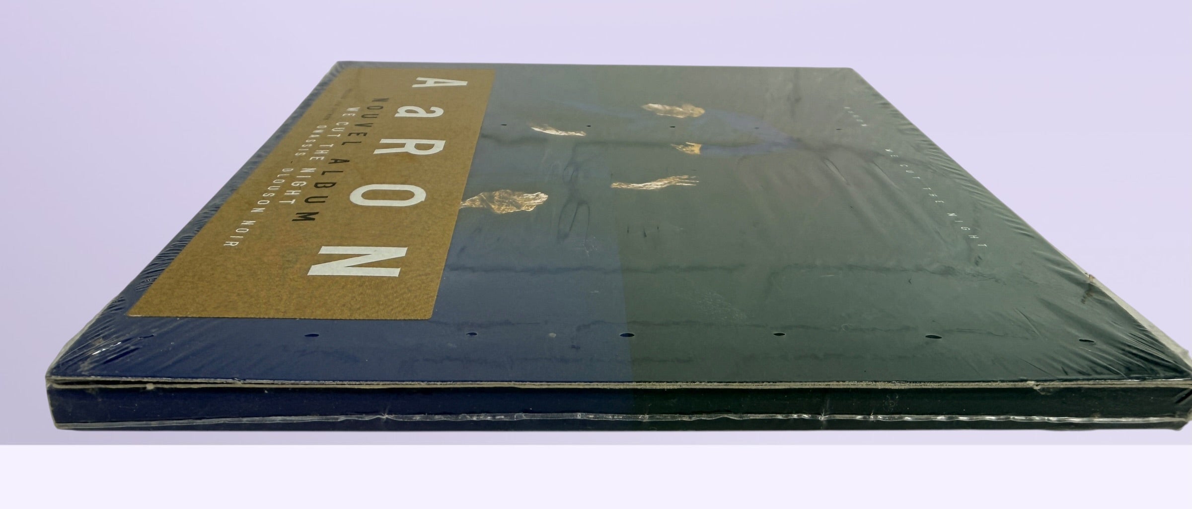 Sealed 2015 AaRON We Cut The Night deluxe French CD edition in collectible hardcover digibook packaging.