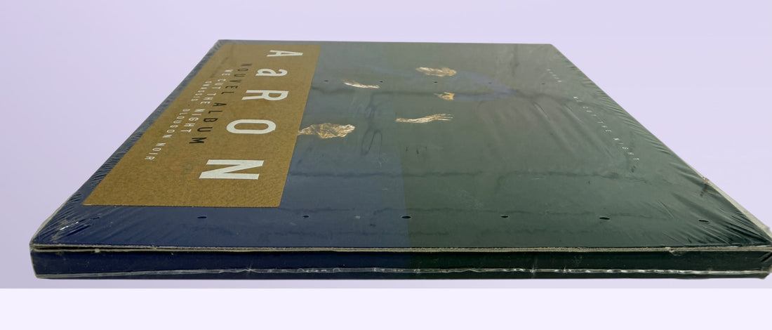 Sealed 2015 AaRON We Cut The Night deluxe French CD edition in collectible hardcover digibook packaging.
