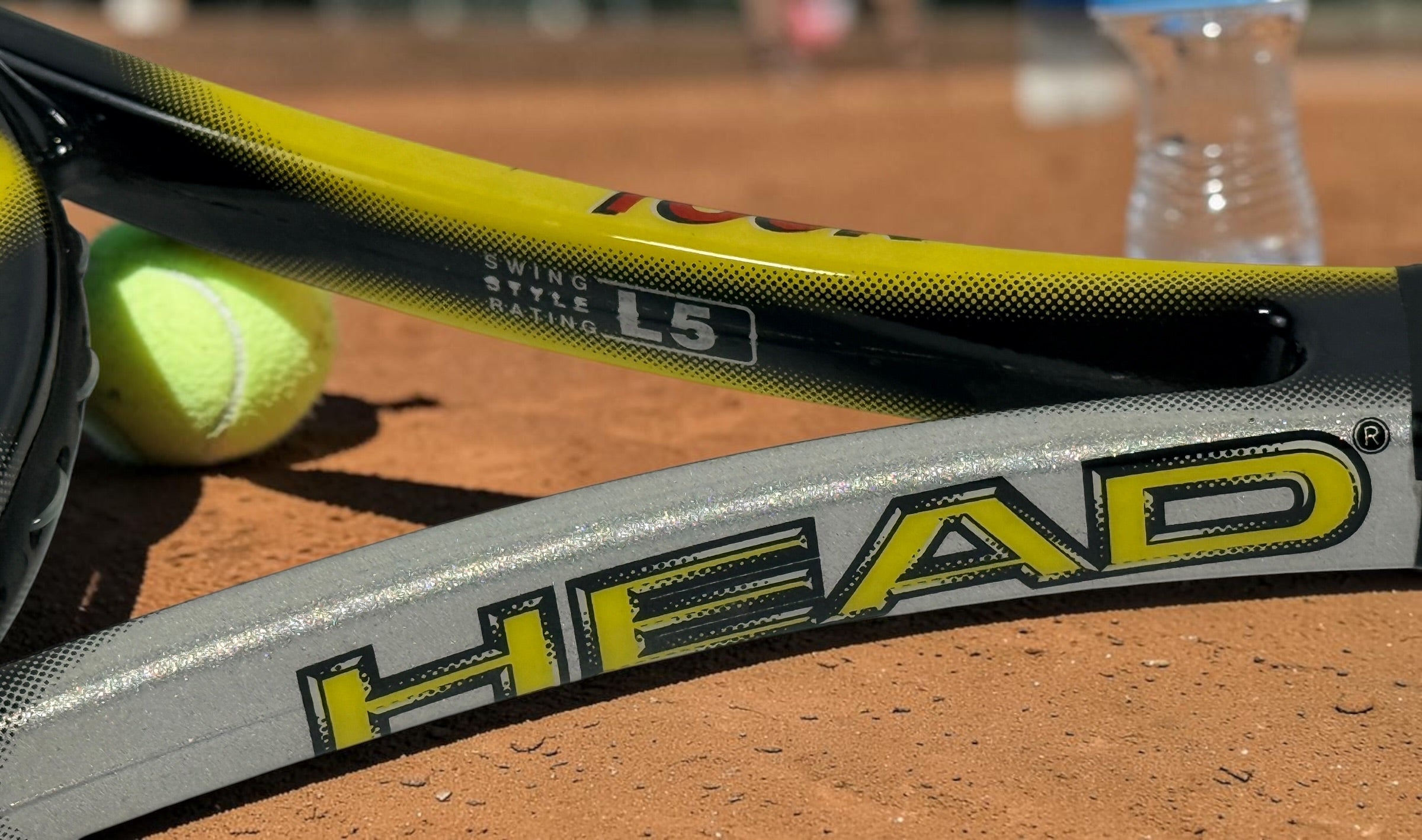 Vintage Austrian-made HEAD Radical TwinTube OS tennis racquet in good playable condition. Classic Andre Agassi-era oversized graphite frame.