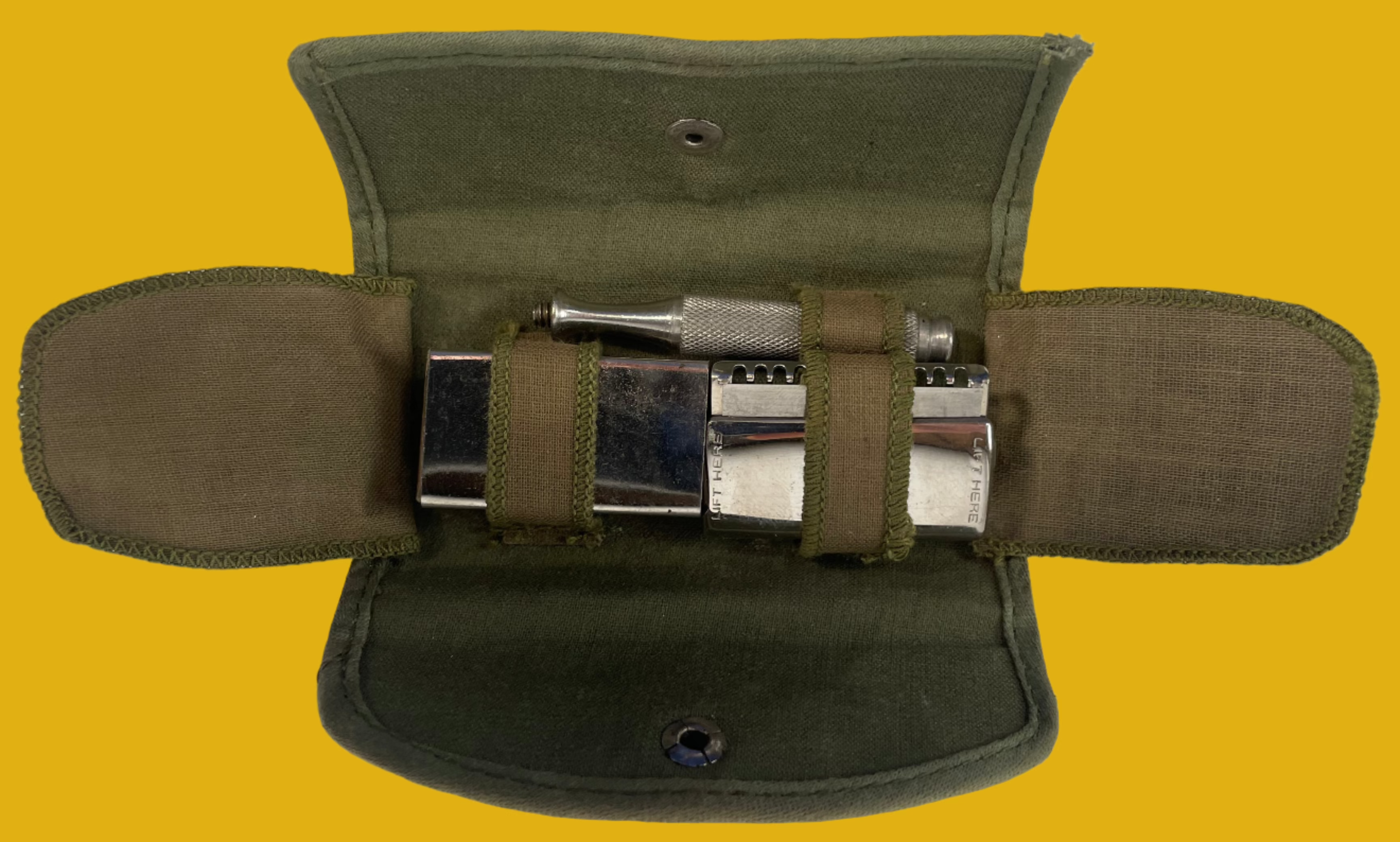 Vintage 1914 Ever-Ready Military Razor Set – WWI Era – In Original Case!