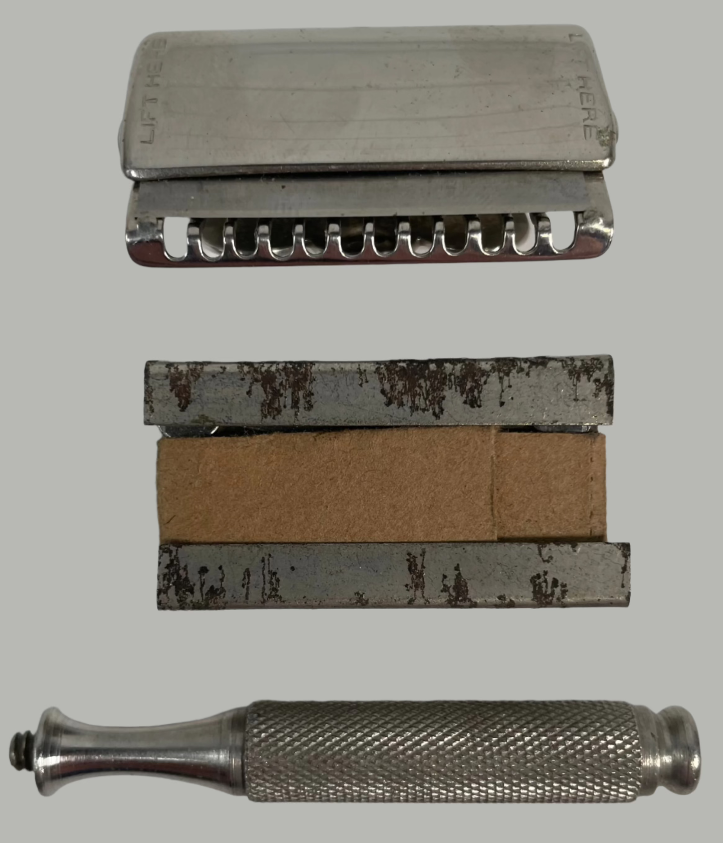 Vintage 1914 Ever-Ready Military Razor Set – WWI Era – In Original Case!