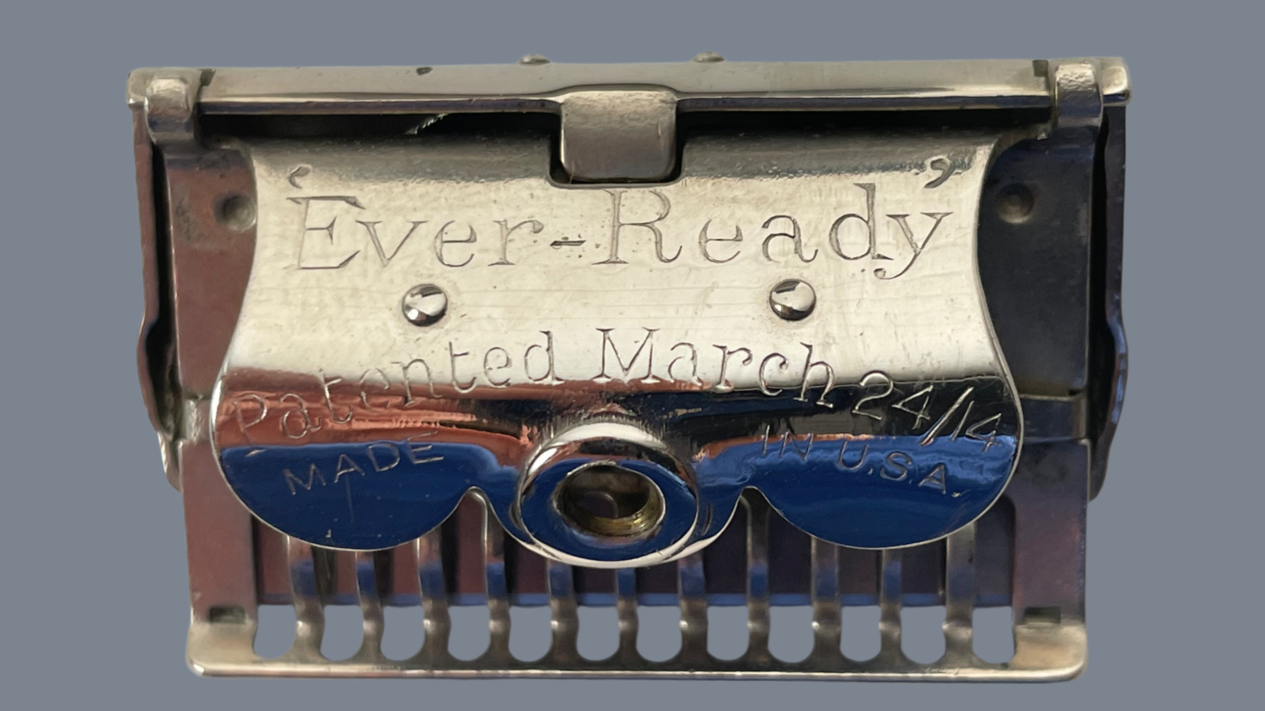 Vintage 1914 Ever-Ready Military Razor Set – WWI Era – In Original Case!