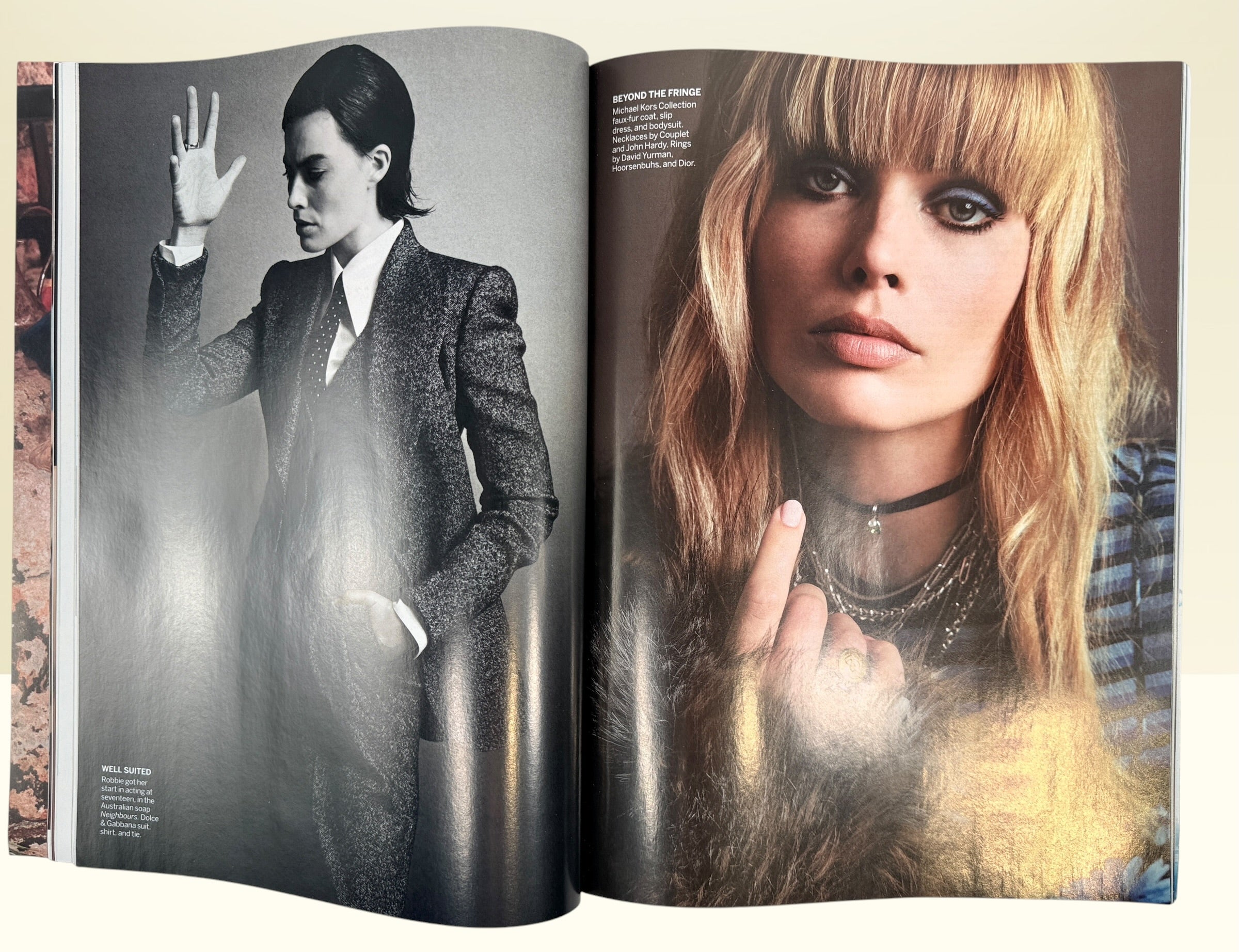 Vogue Magazine July 2019 featuring Margot Robbie cover story. Collectible fashion and celebrity magazine issue in vintage pre-owned condition.
