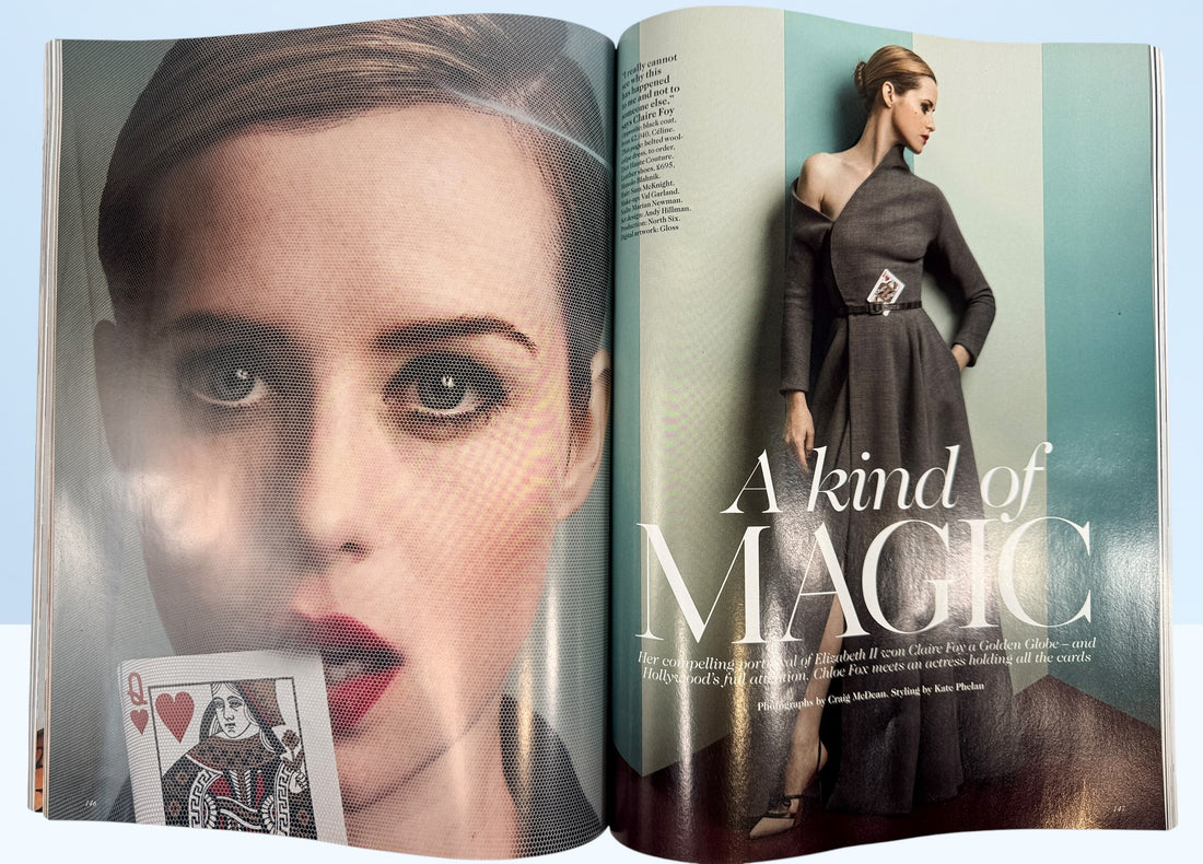 British Vogue November 2017 magazine featuring Claire Foy cover in very good condition collectible fashion issue.