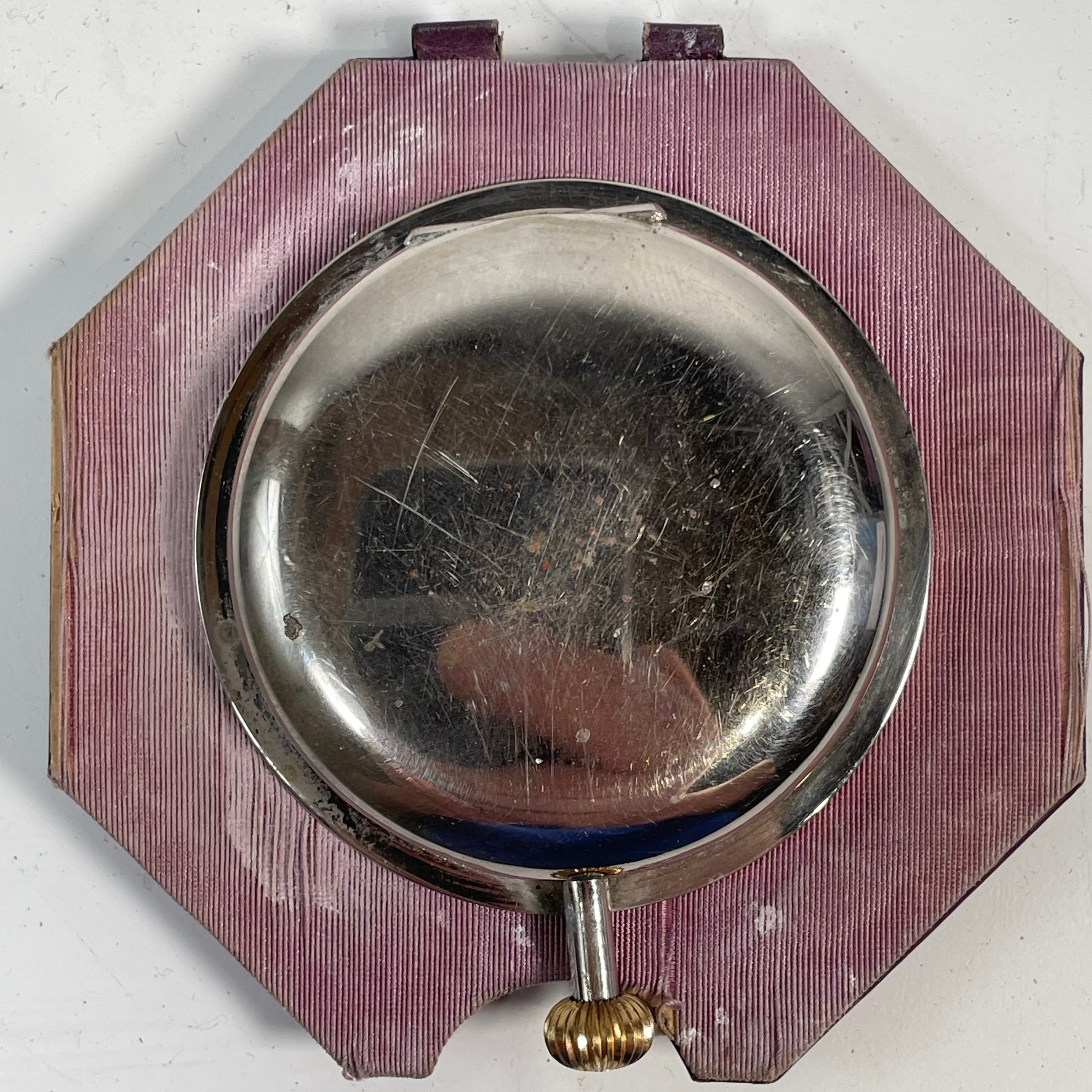 Vintage Henry Birks & Sons 8-Day Travel Clock – Face & Mechanism Only (Montreal, c. 1930s)