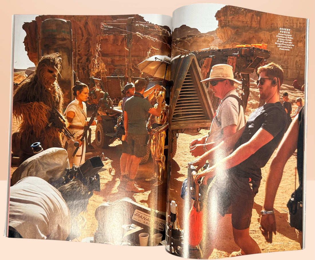 Vanity Fair Summer 2019 Daisy Ridley Rey Star Wars Rise Of Skywalker collectible magazine with Annie Leibovitz photography and exclusive film coverage.