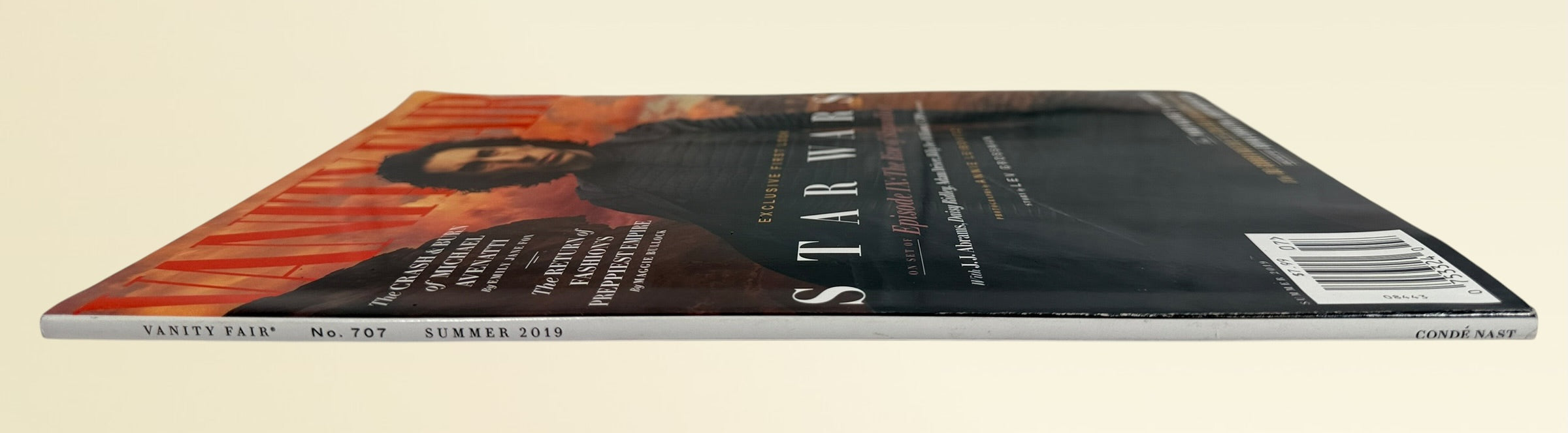 Vanity Fair Summer 2019 Star Wars Episode IX Adam Driver collectible magazine with exclusive behind-the-scenes feature photography.