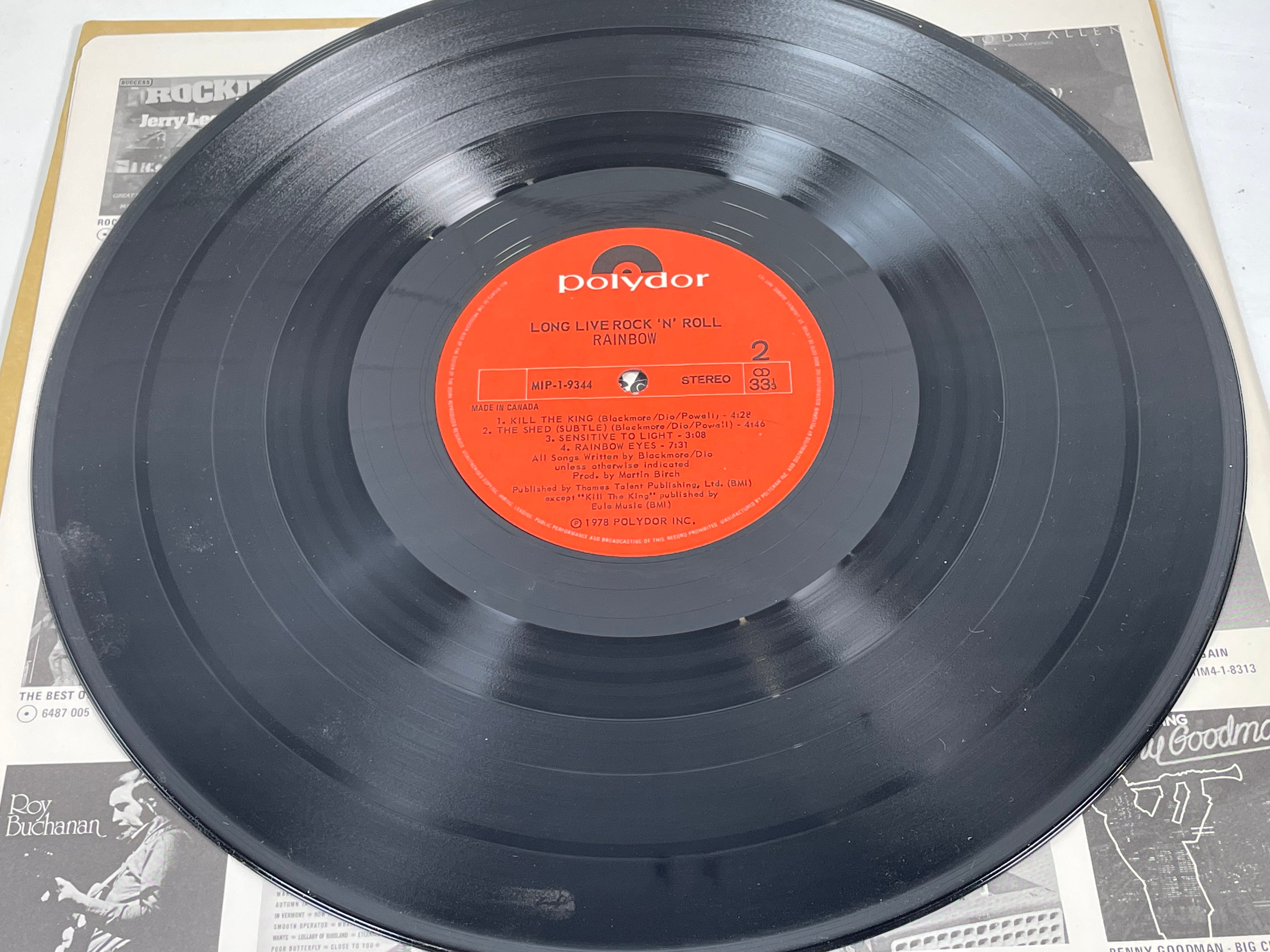 Rainbow – Long Live Rock ’n’ Roll (1978 Canadian Pressing – Polydor MIP-1-9344) M - M