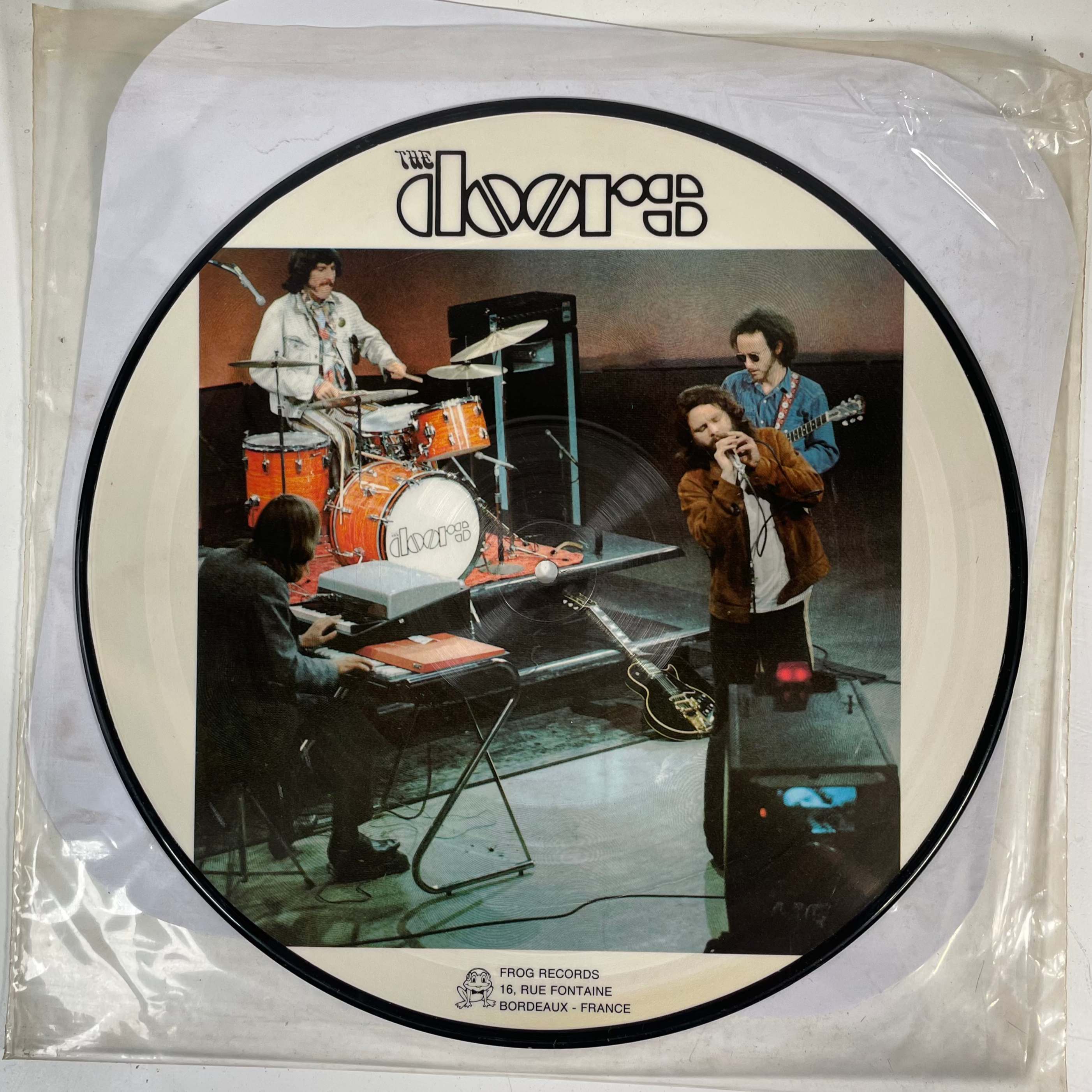 The Doors Picture Disc LP – Enregistrements live – Sans pochette – Édition collector pour fans