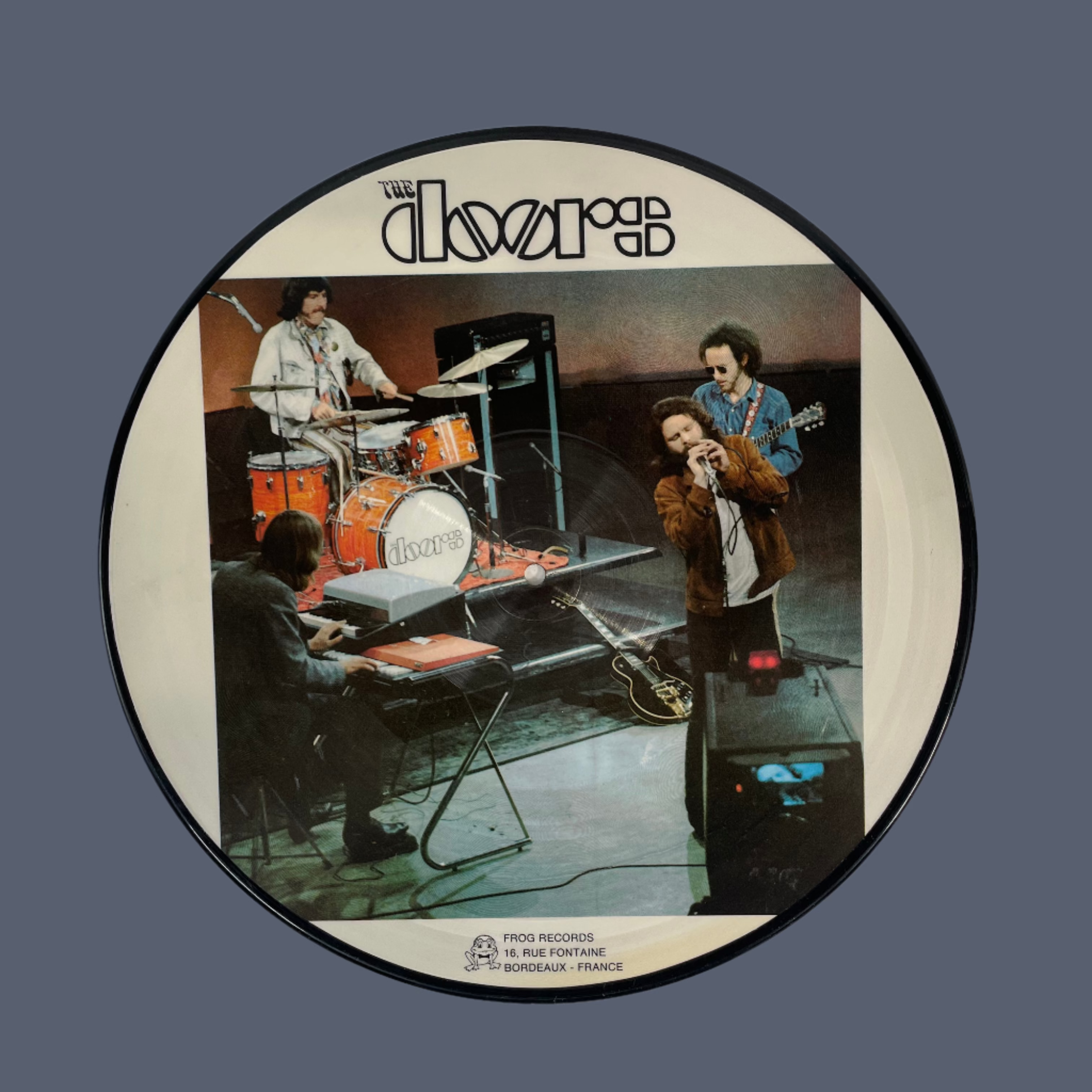 The Doors Picture Disc LP – Enregistrements live – Sans pochette – Édition collector pour fans