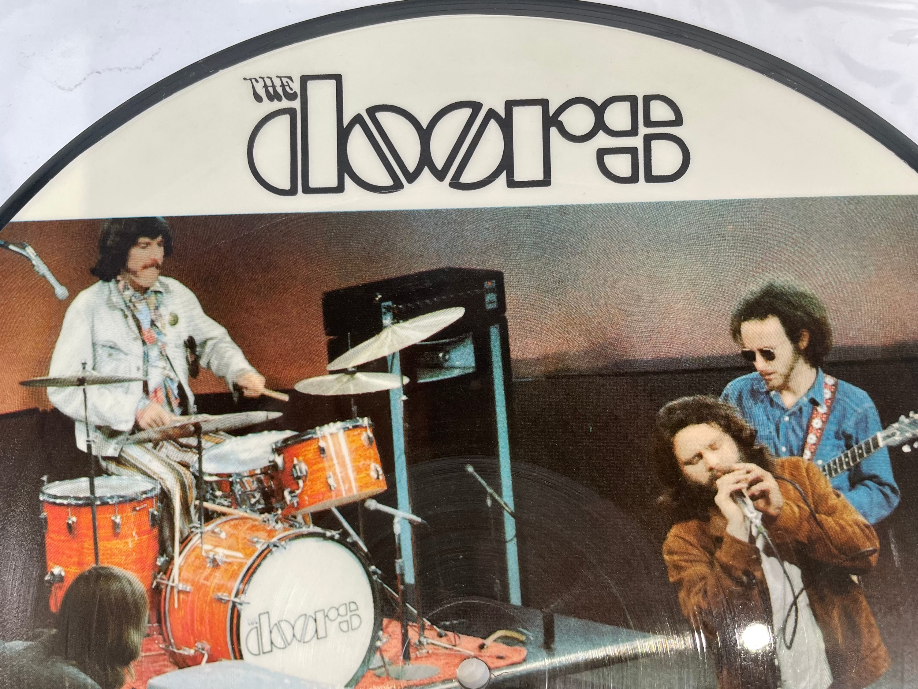 The Doors Picture Disc LP – Enregistrements live – Sans pochette – Édition collector pour fans