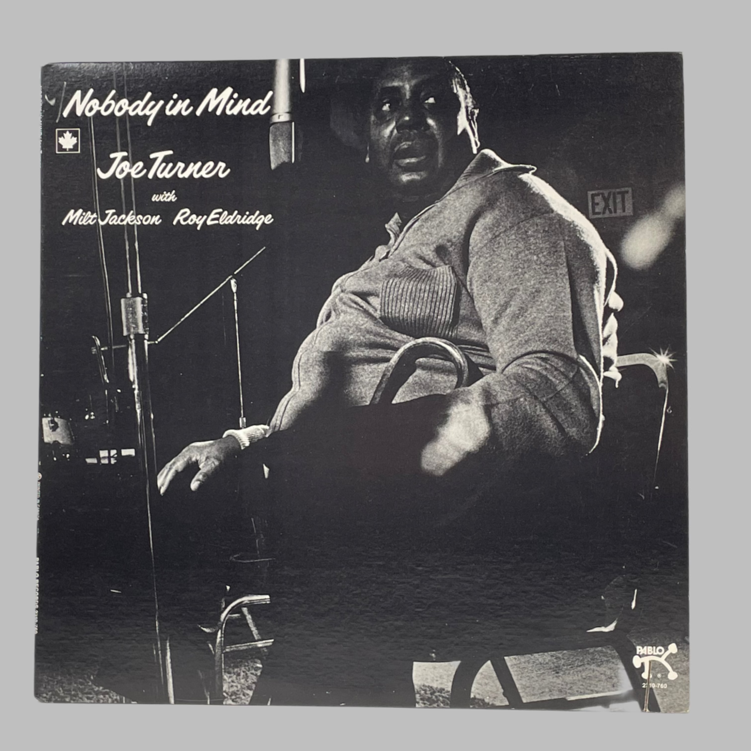 Joe Turner – Nobody in Mind (1978 Pablo Records, Canada Pressing) – Jazz / Blues LP