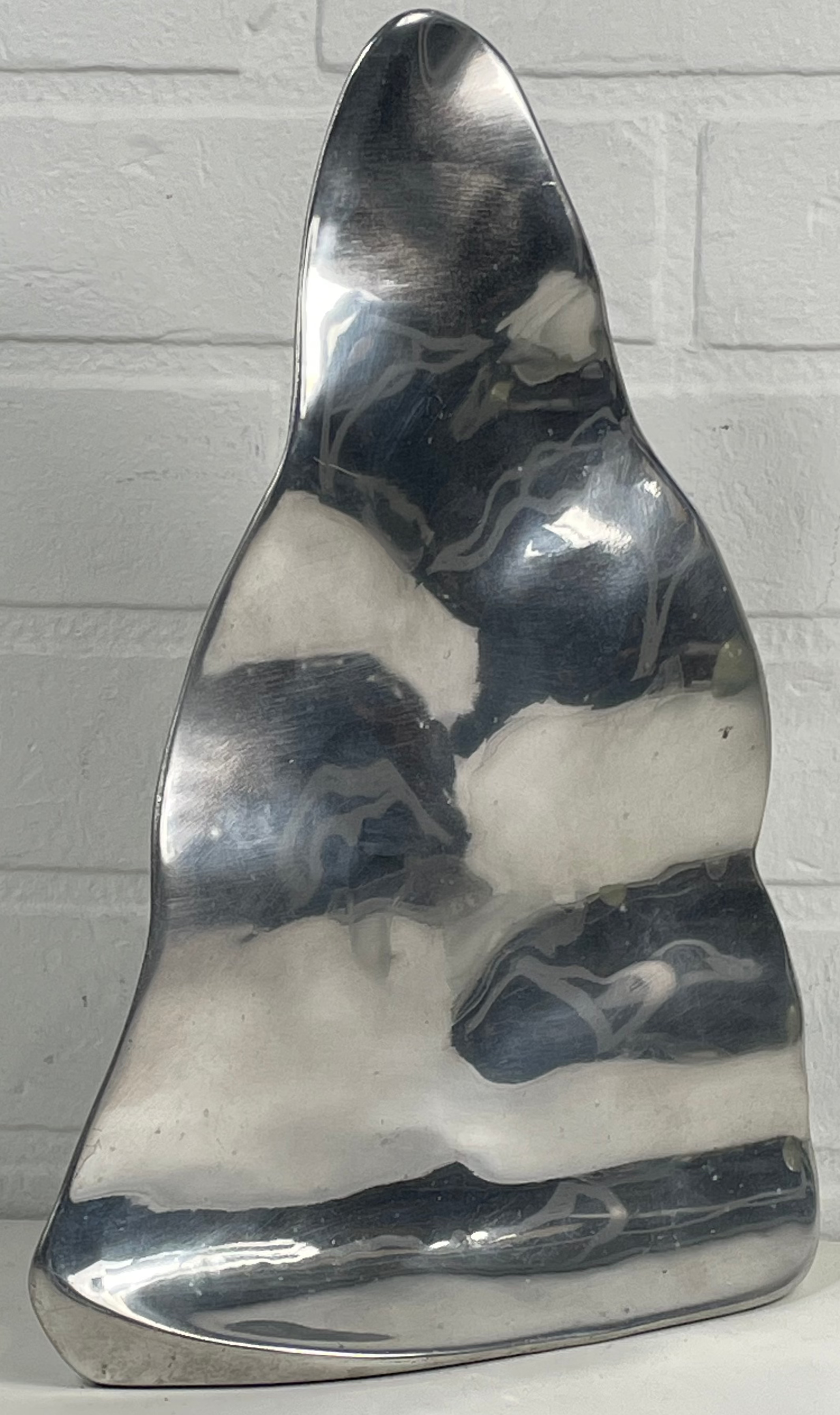 Hoselton Signed Limited Edition Abstract Aluminum Sailboat Sculpture – Nautical Modernist Art