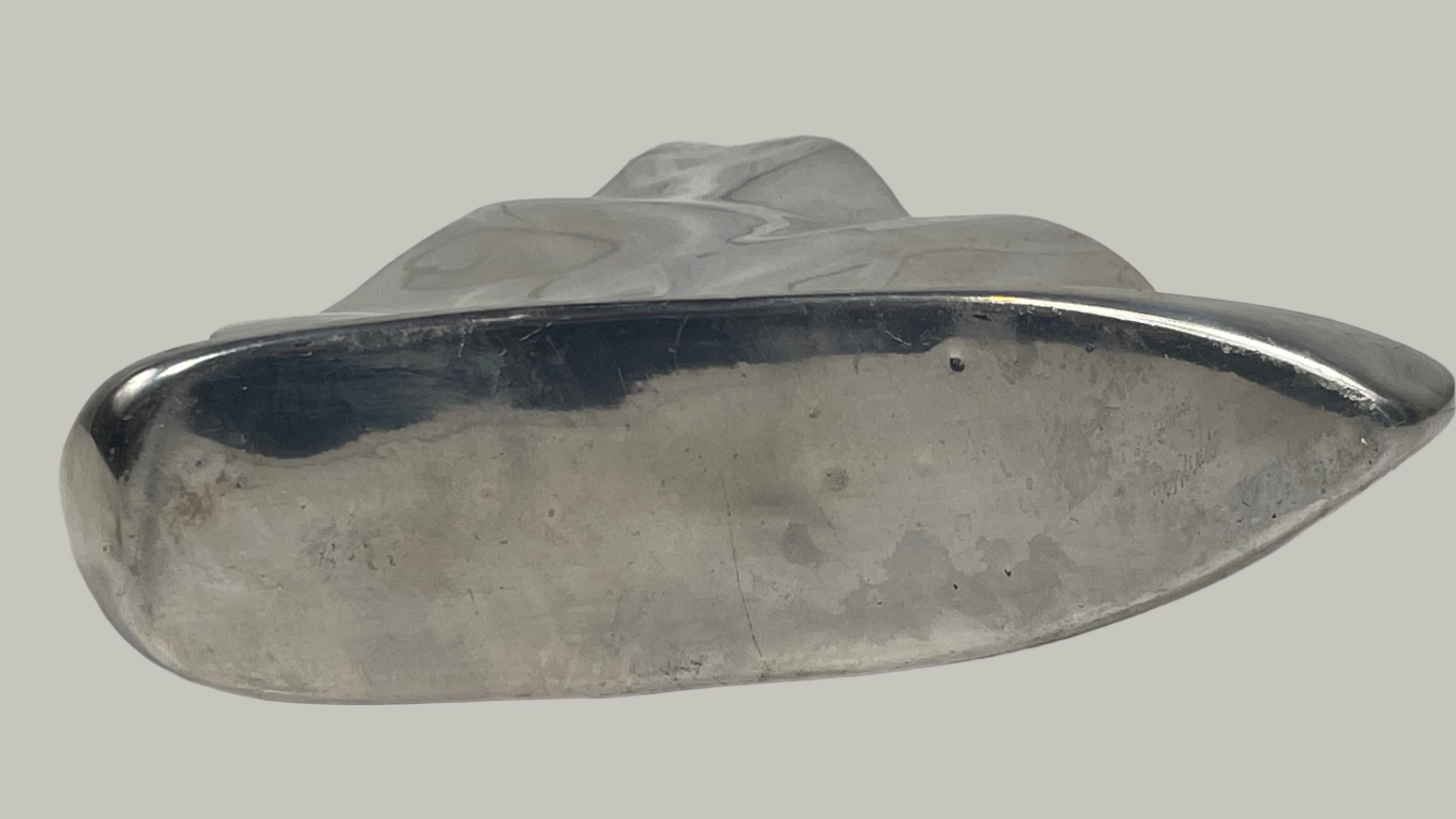 Hoselton Signed Limited Edition Abstract Aluminum Sailboat Sculpture – Nautical Modernist Art