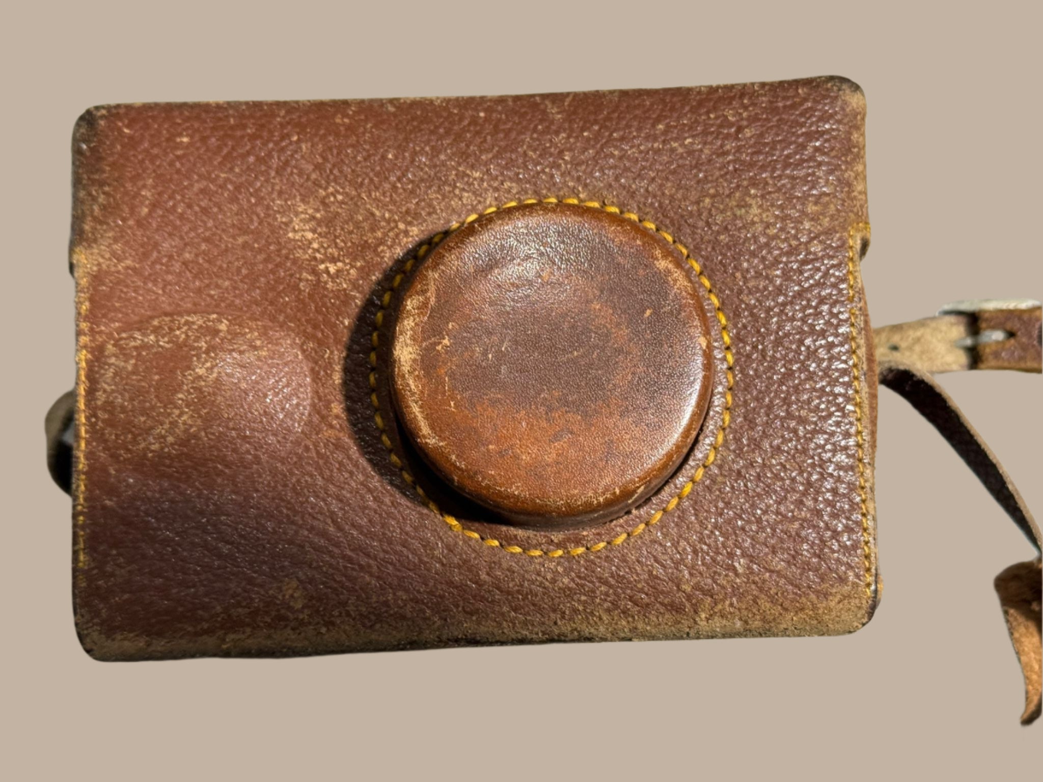 Argus C3 35mm Rangefinder Camera w/ Cintar 50mm f/3.5 Lens + Case – Very Good Condition