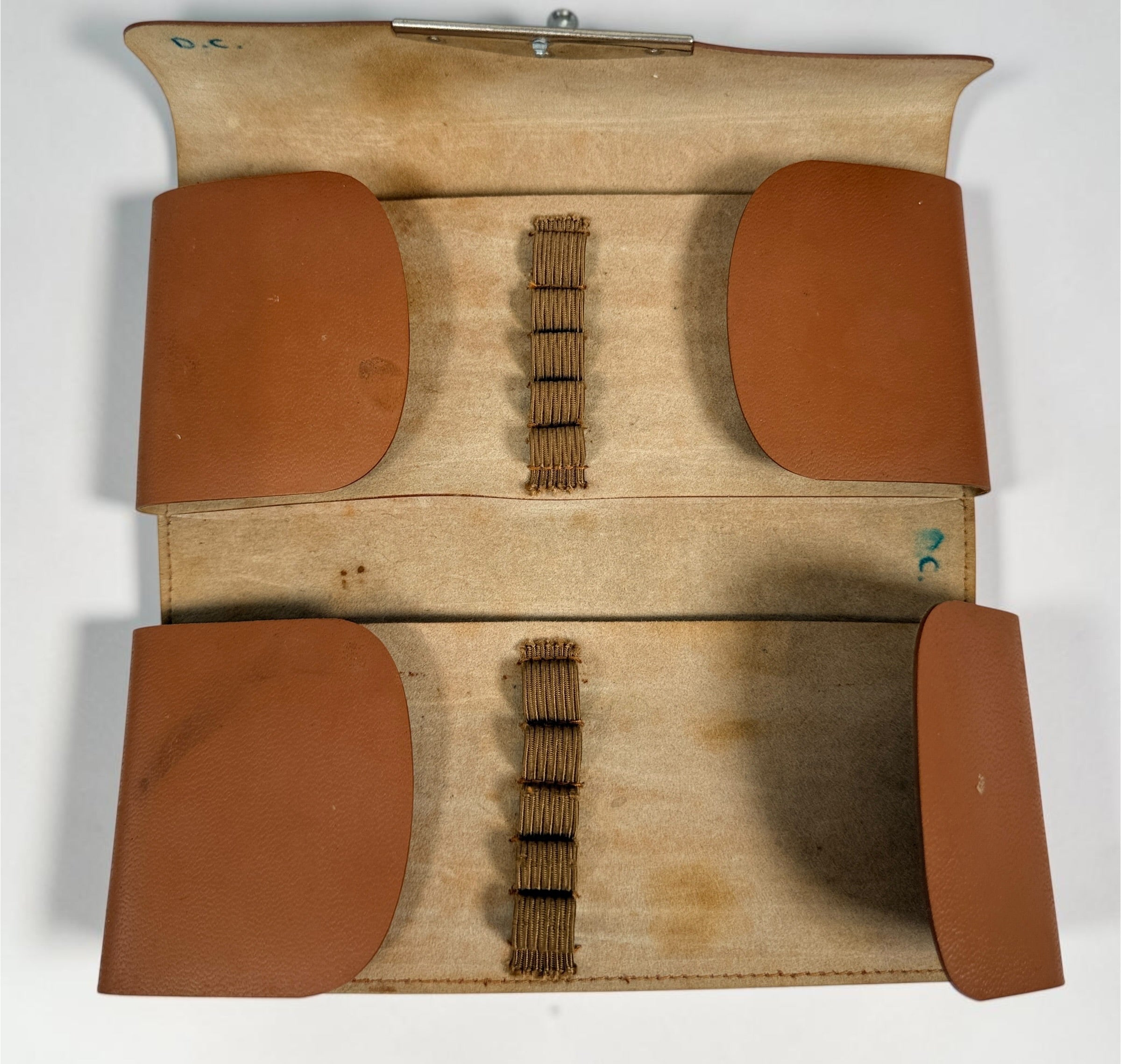 Vintage Trubyte dental instrument case from the mid-century era. Medical antique collectible with industrial display appeal and original dental ephemera.