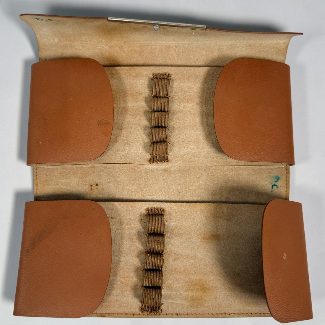 Vintage Trubyte dental instrument case from the mid-century era. Medical antique collectible with industrial display appeal and original dental ephemera.