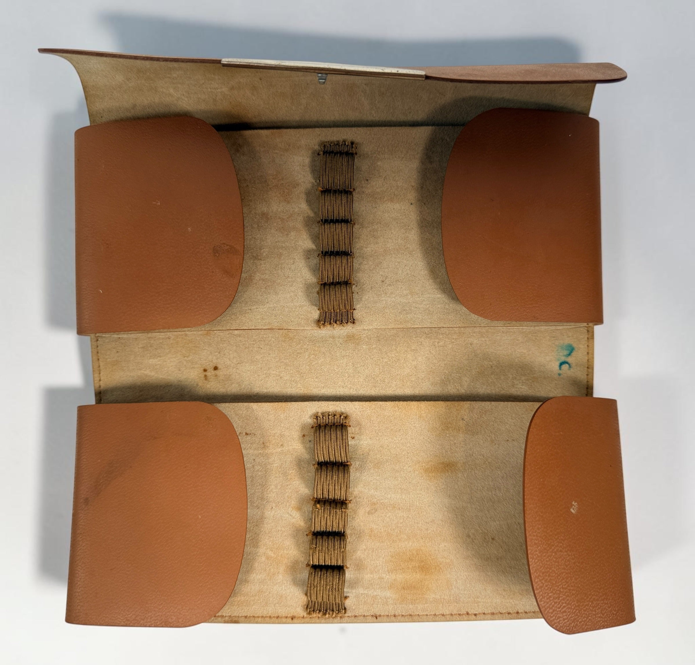 Vintage Trubyte dental instrument case from the mid-century era. Medical antique collectible with industrial display appeal and original dental ephemera.