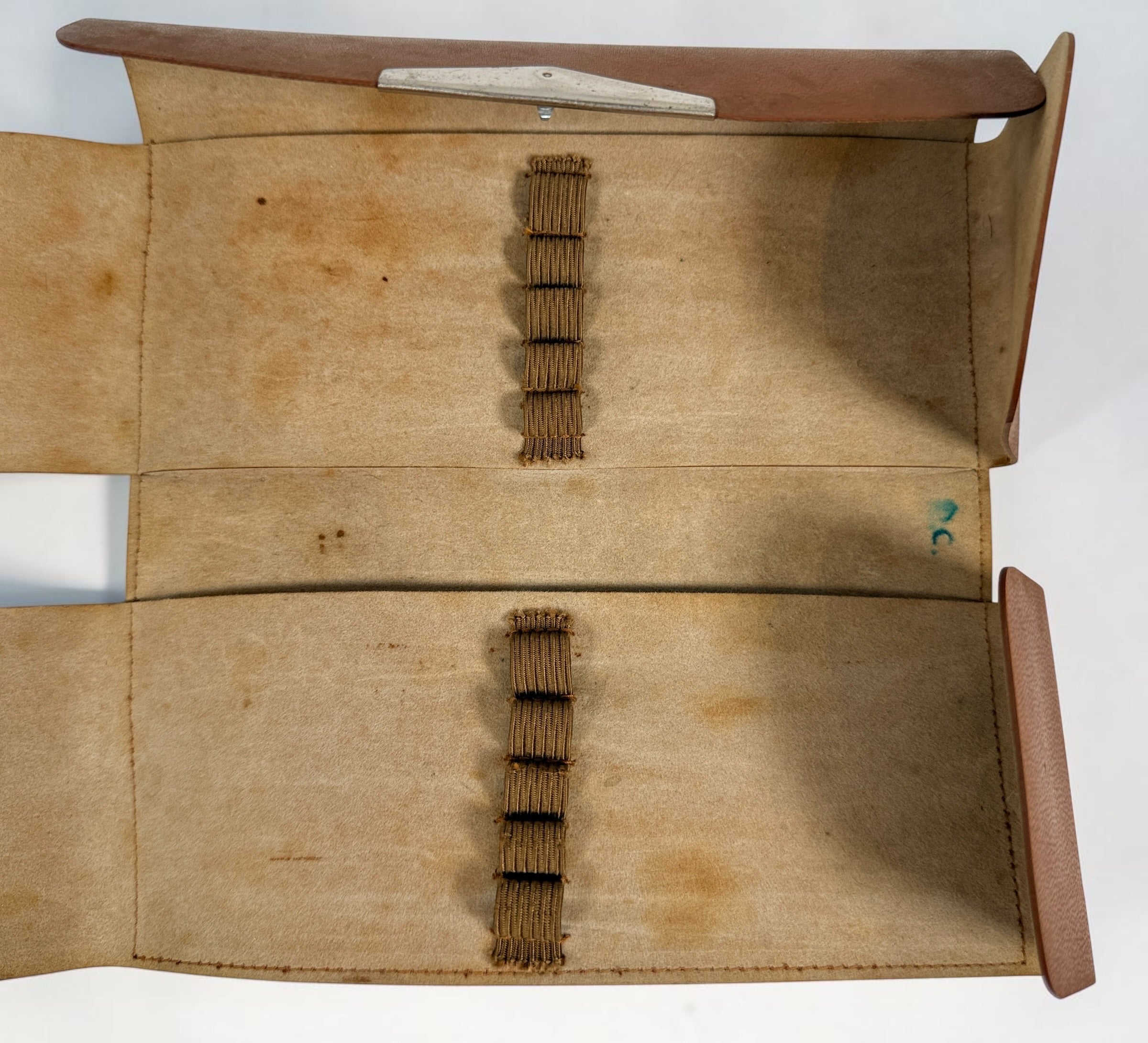 Vintage Trubyte dental instrument case from the mid-century era. Medical antique collectible with industrial display appeal and original dental ephemera.