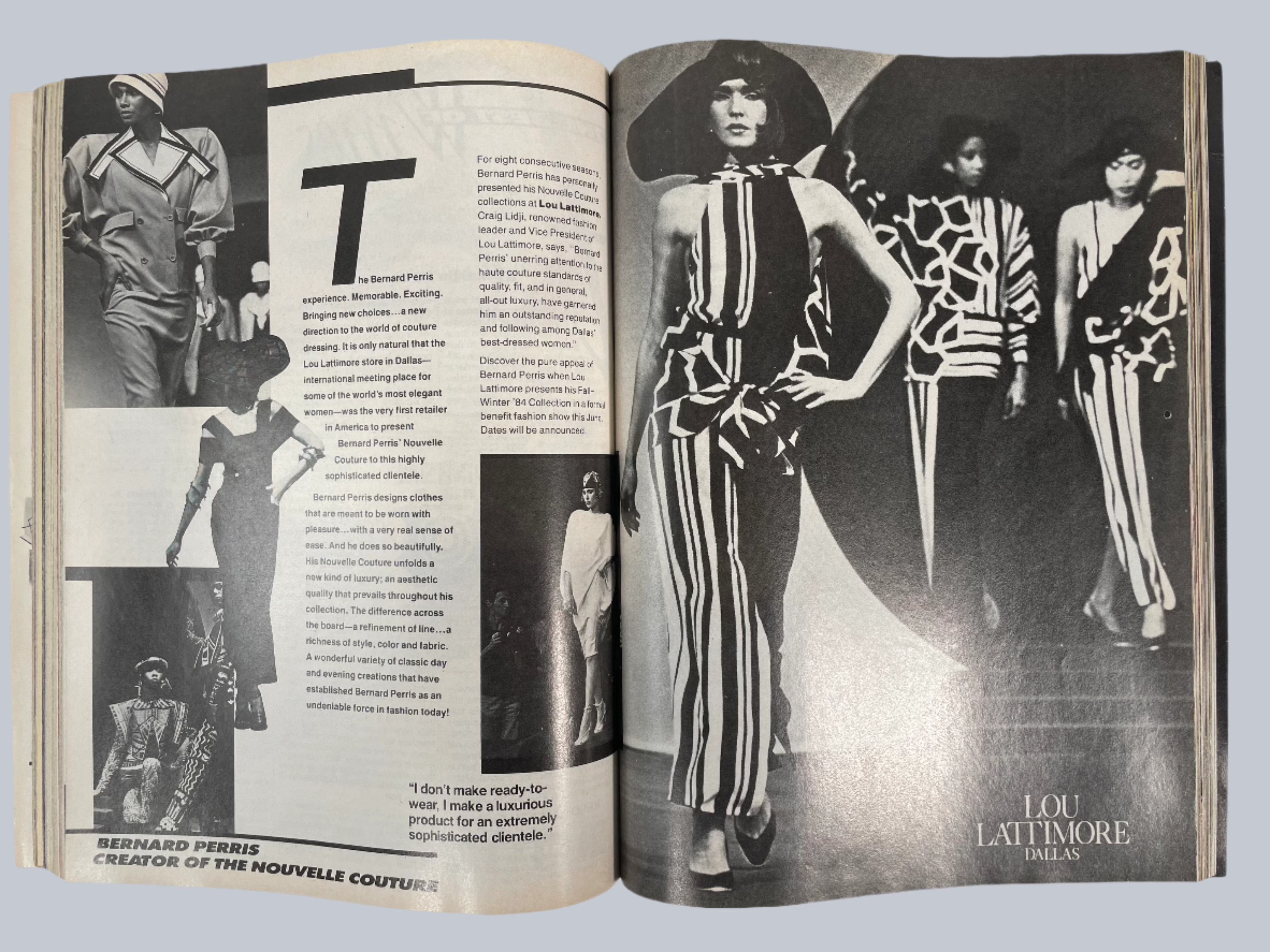 Vogue Magazine – March 1984 – Beth Rupert Cover – Iconic Vintage Fashion Issue